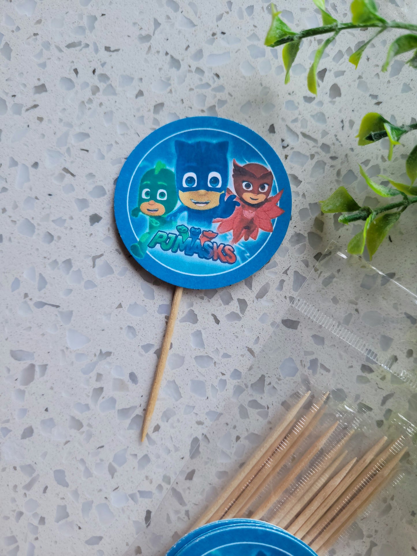 Paperboard Toppers PJ Masks 12s #01