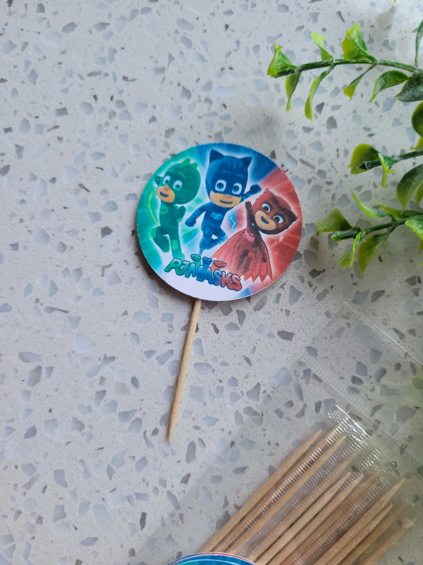 Paperboard Toppers PJ Masks 12s #02