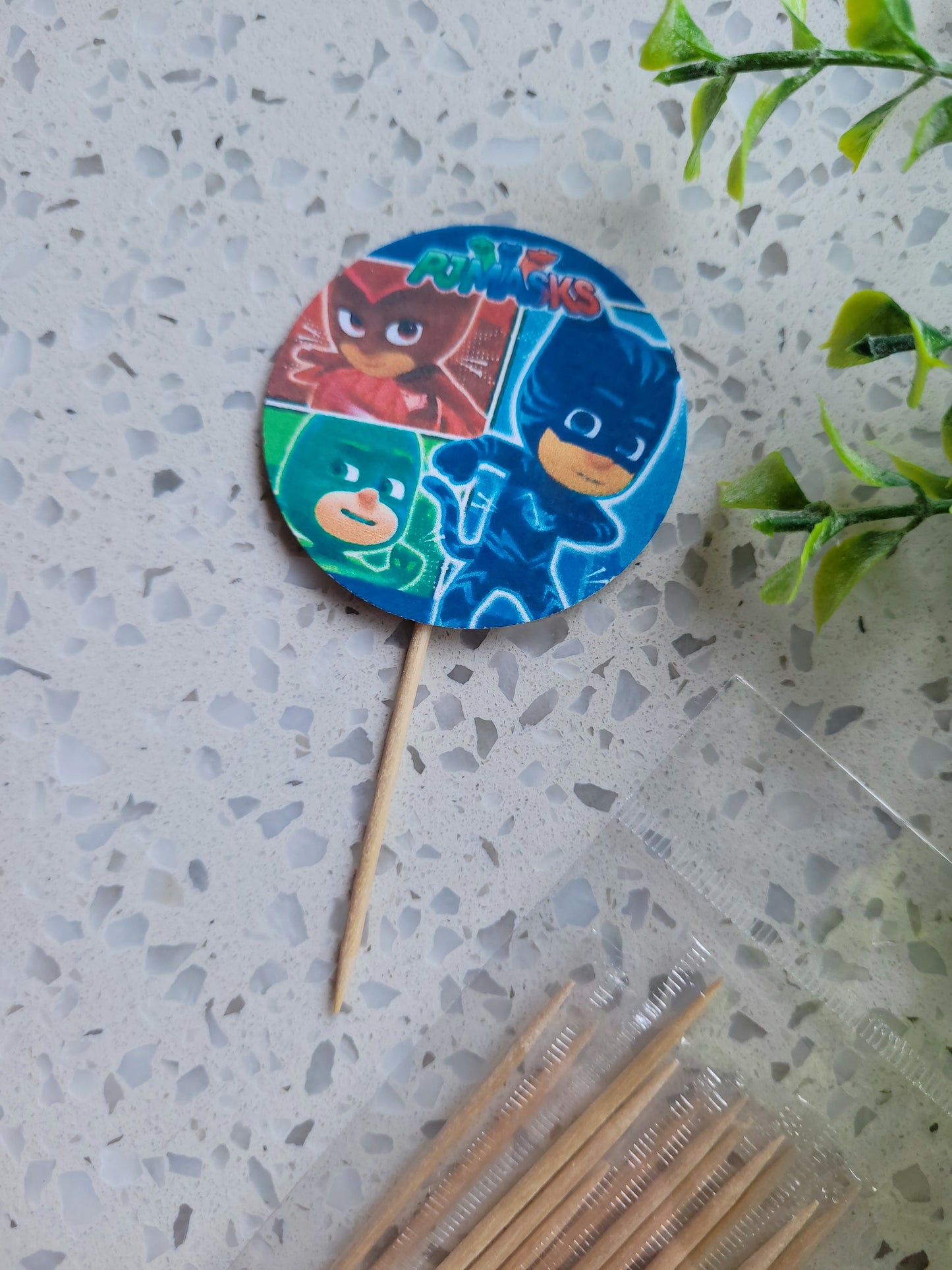 Paperboard Toppers PJ Masks 12s #03