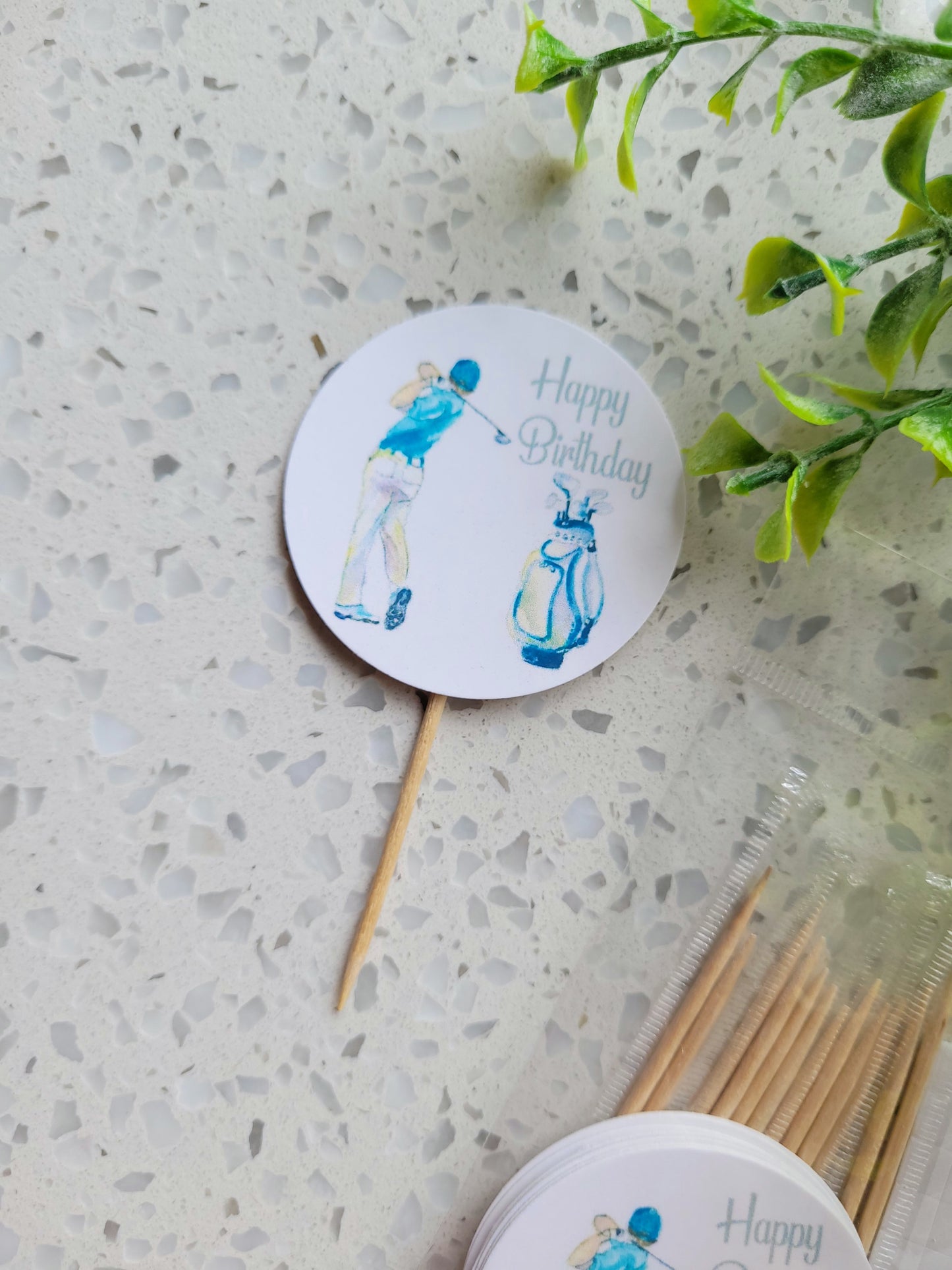 Paperboard Toppers Golf 12s #01