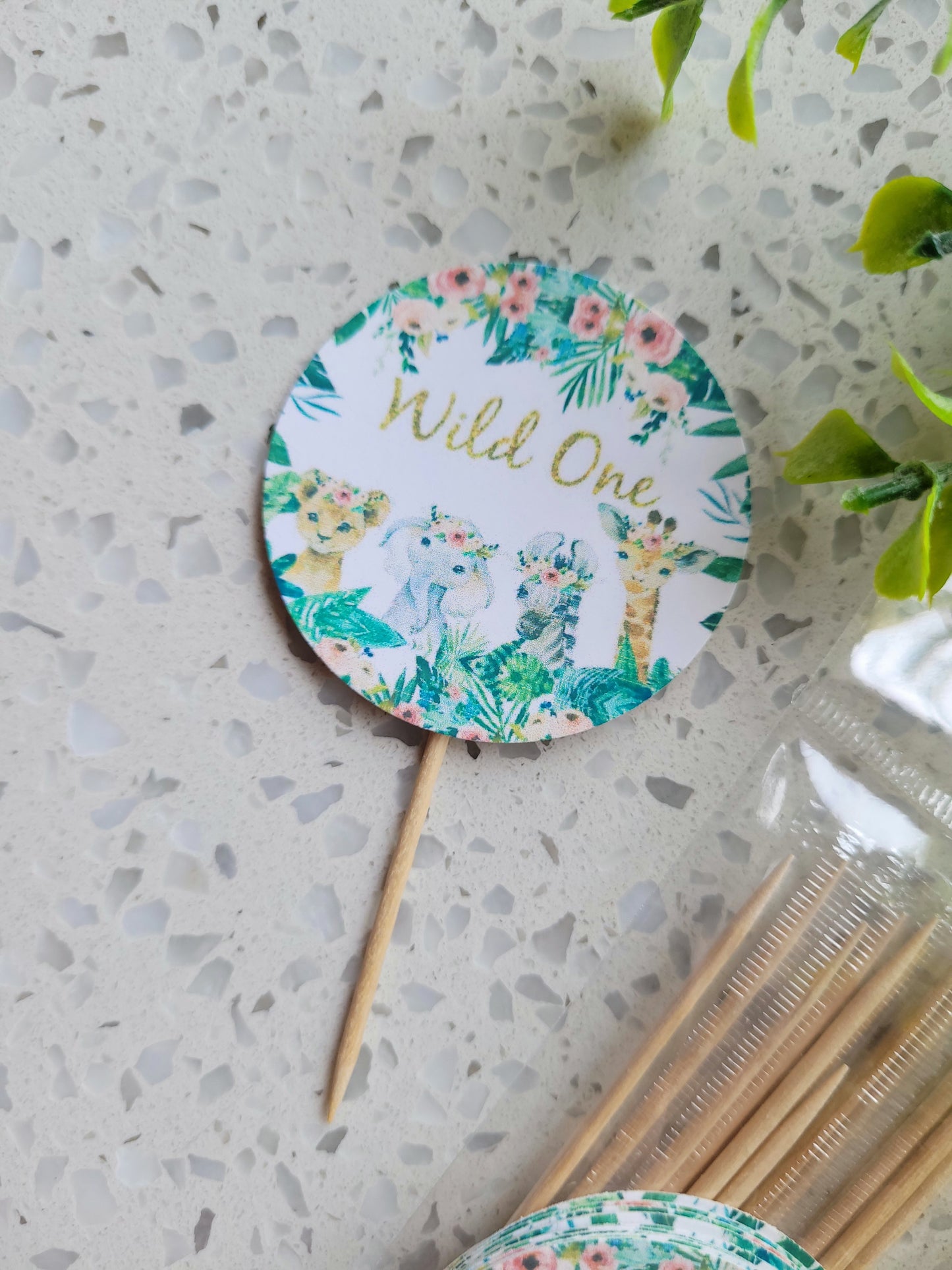 Paperboard Toppers Wild One 12s #01