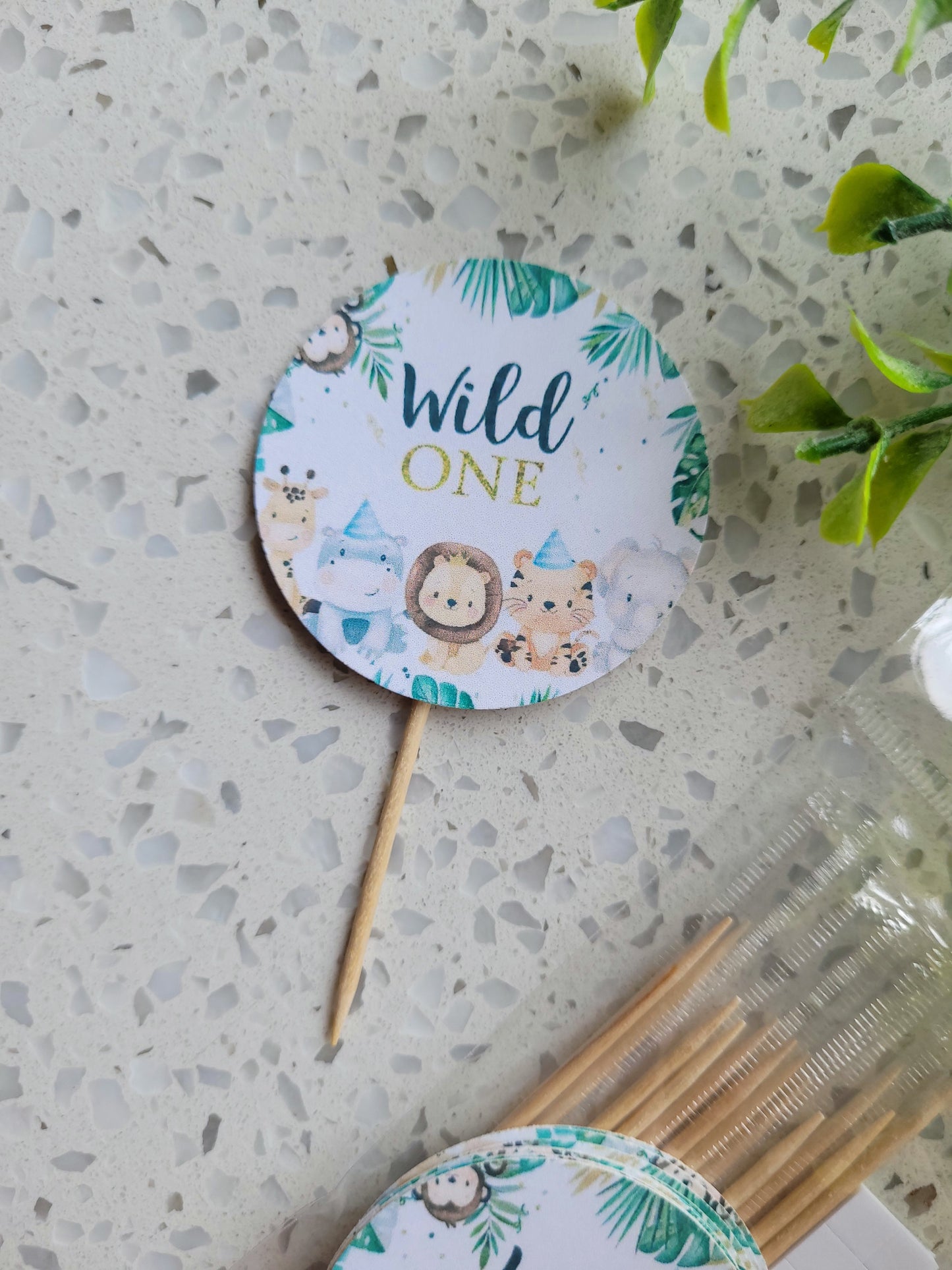 Paperboard Toppers Wild One 12s #02