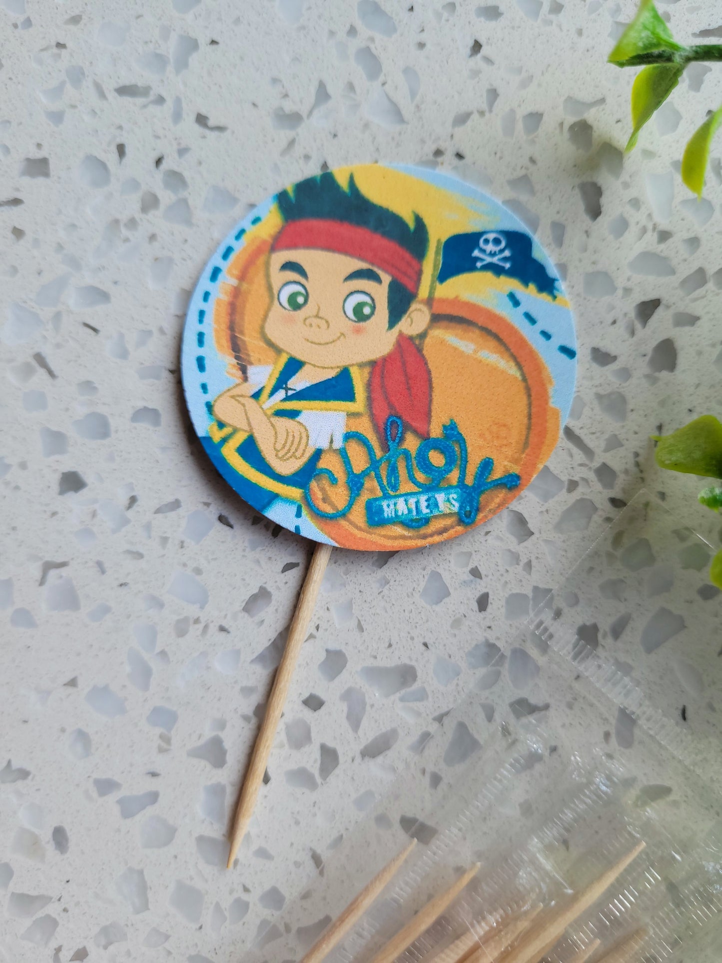 Paperboard Toppers Pirate Jake and the Nederland Pirates 12s #01