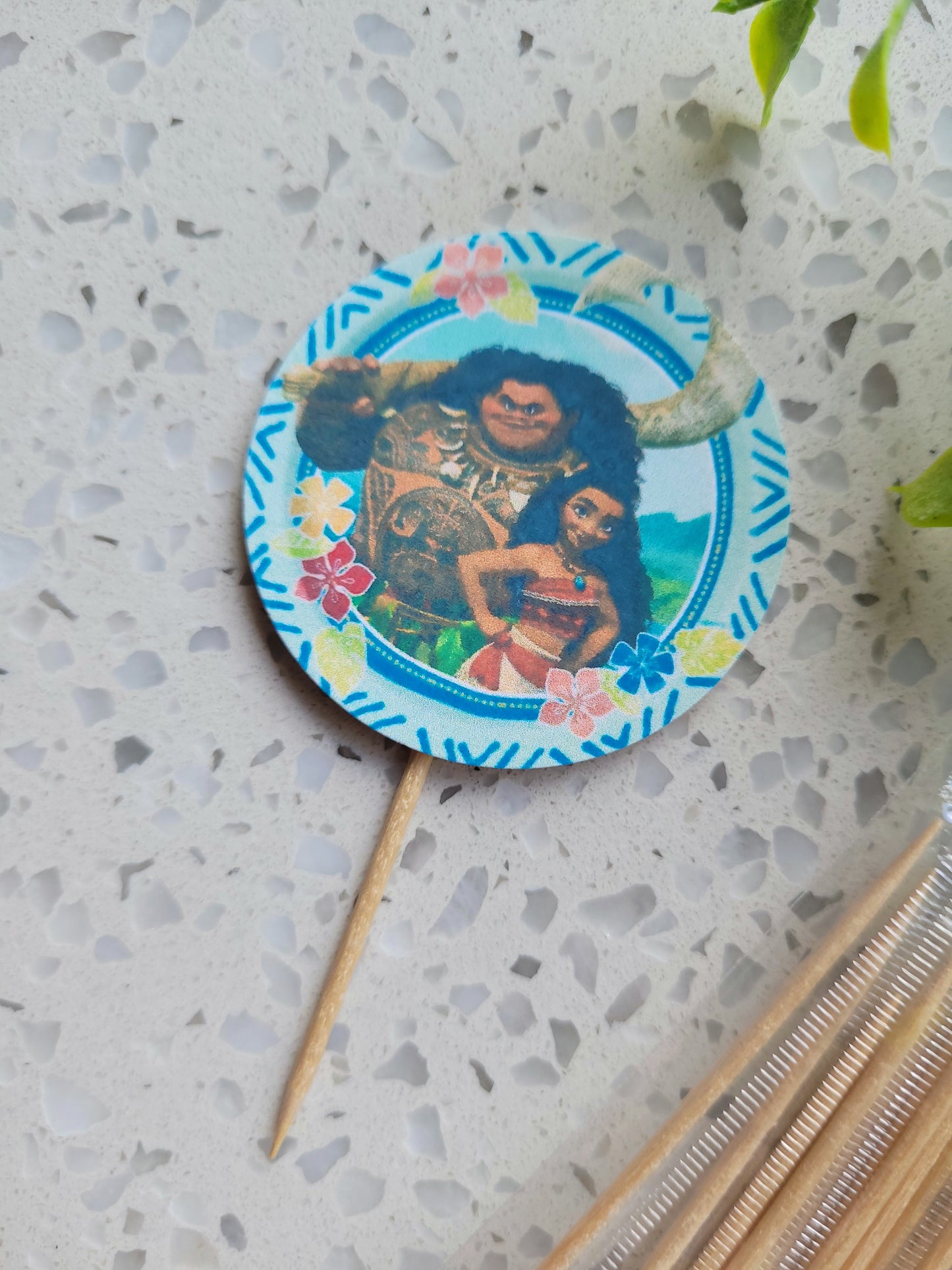 Paperboard Toppers Moana 12s #01