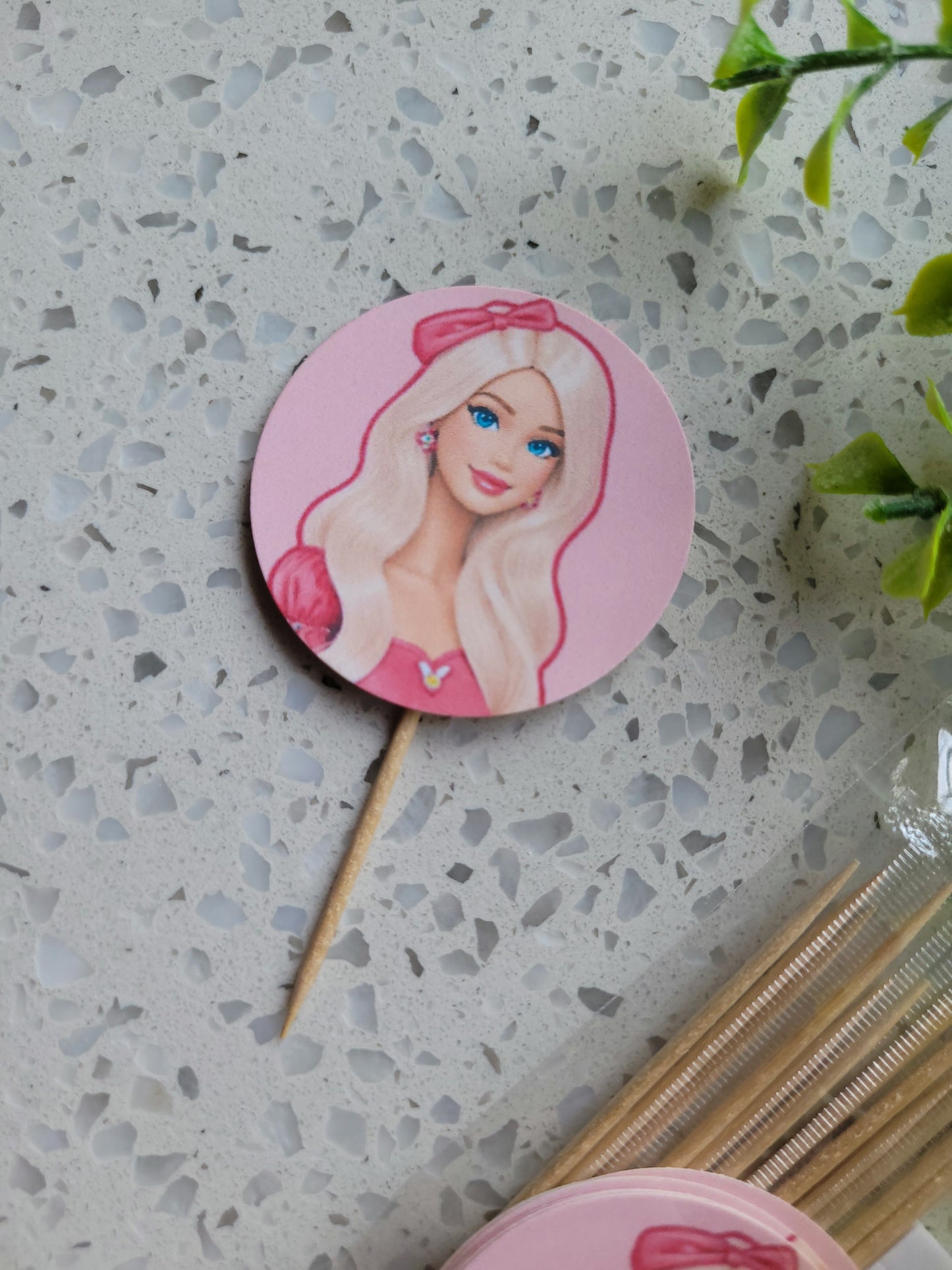 Paperboard Toppers Barbie 12s #02