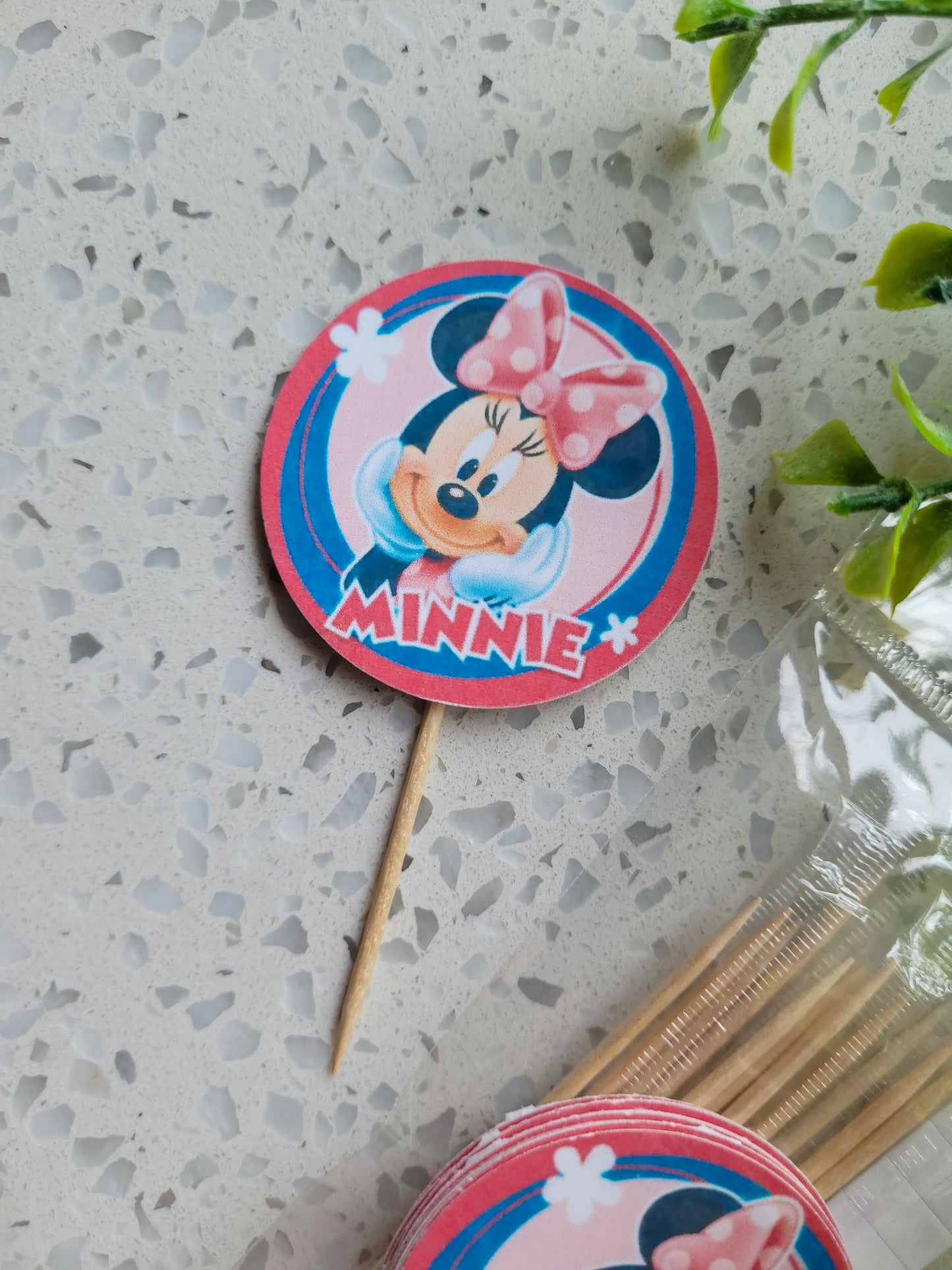 Paperboard Toppers Minnie Mouse 12s #02