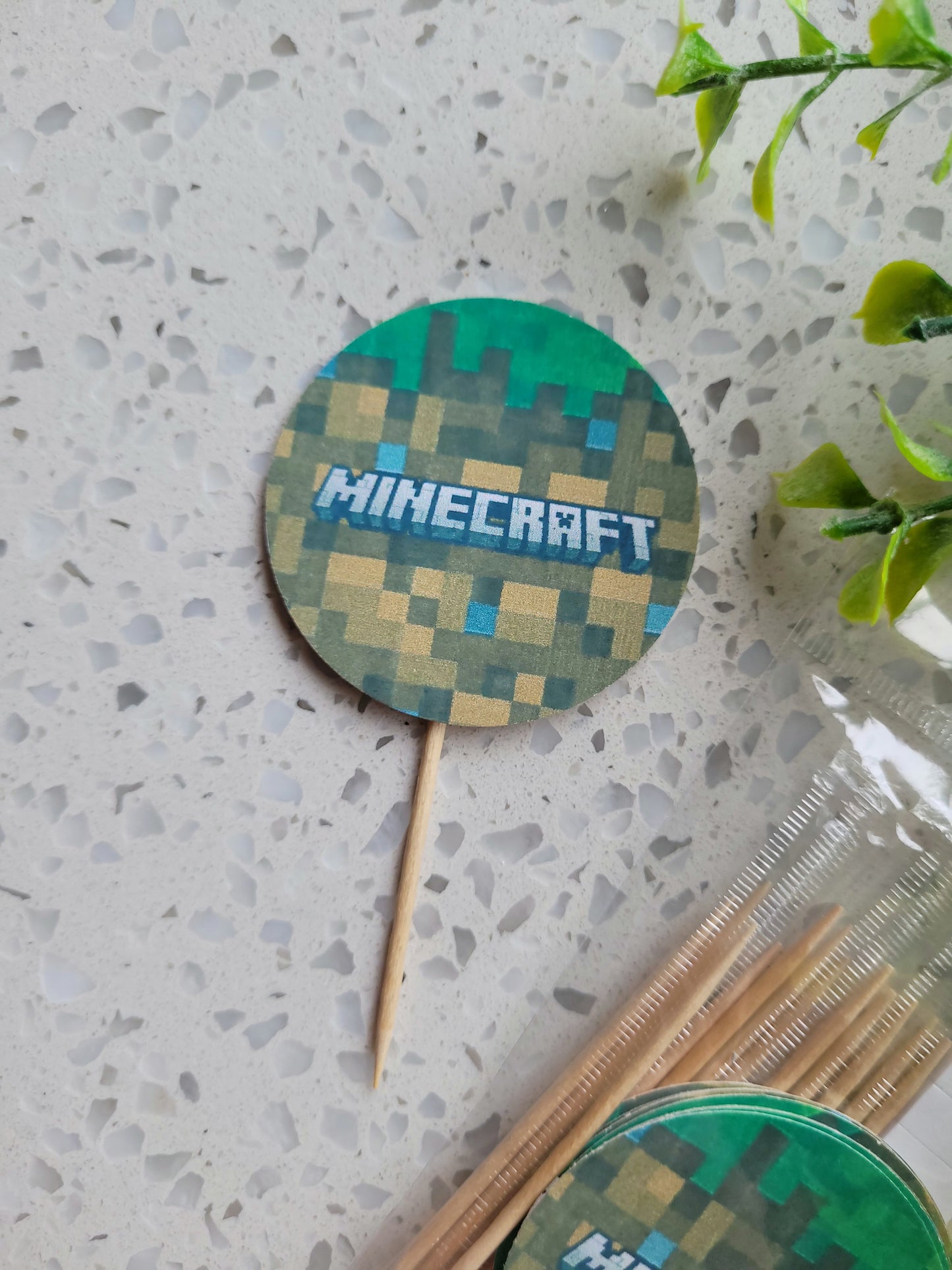 Paperboard Toppers Minecraft 12s #01