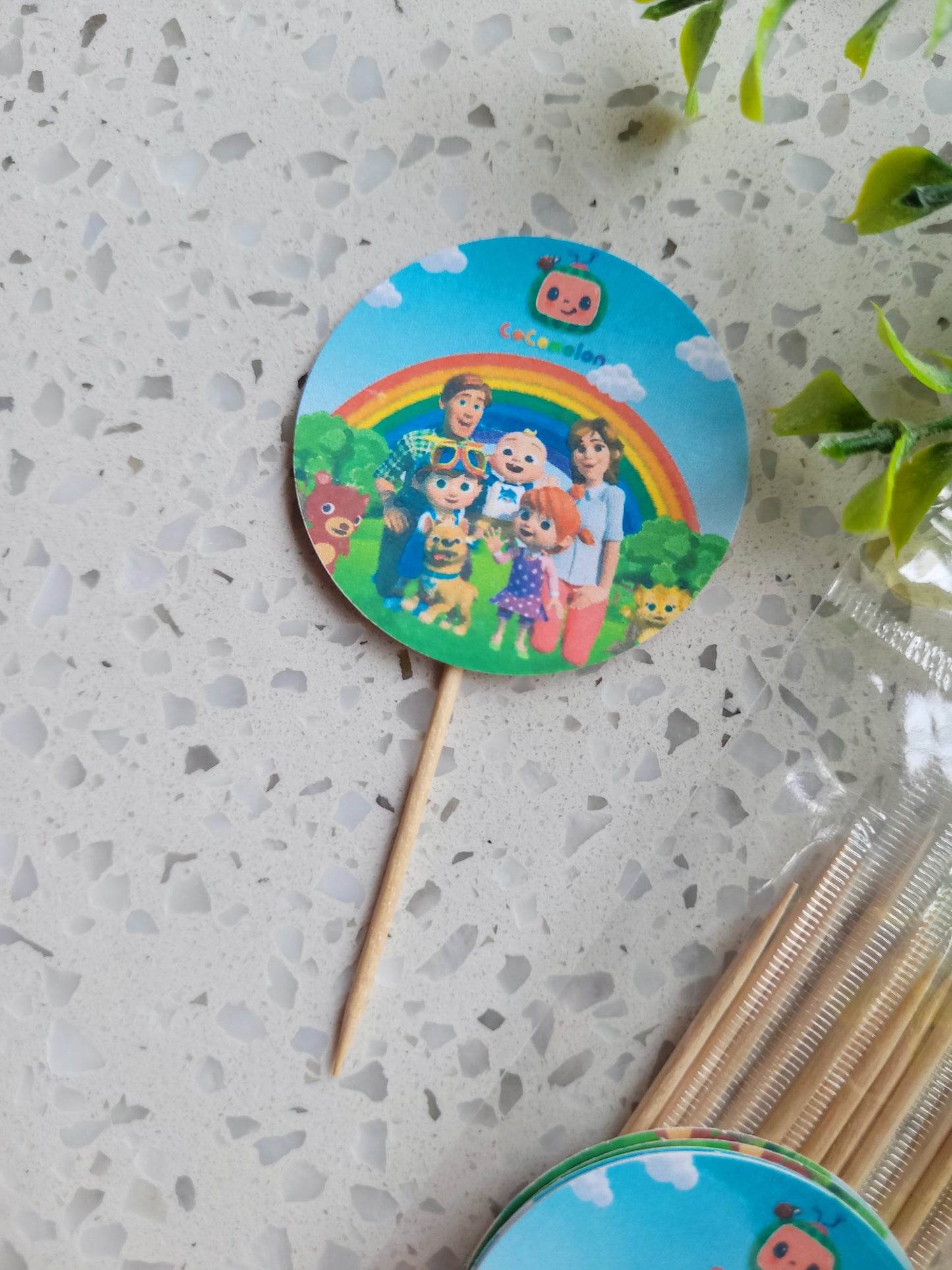 Paperboard Toppers Cocomelon 12s #01