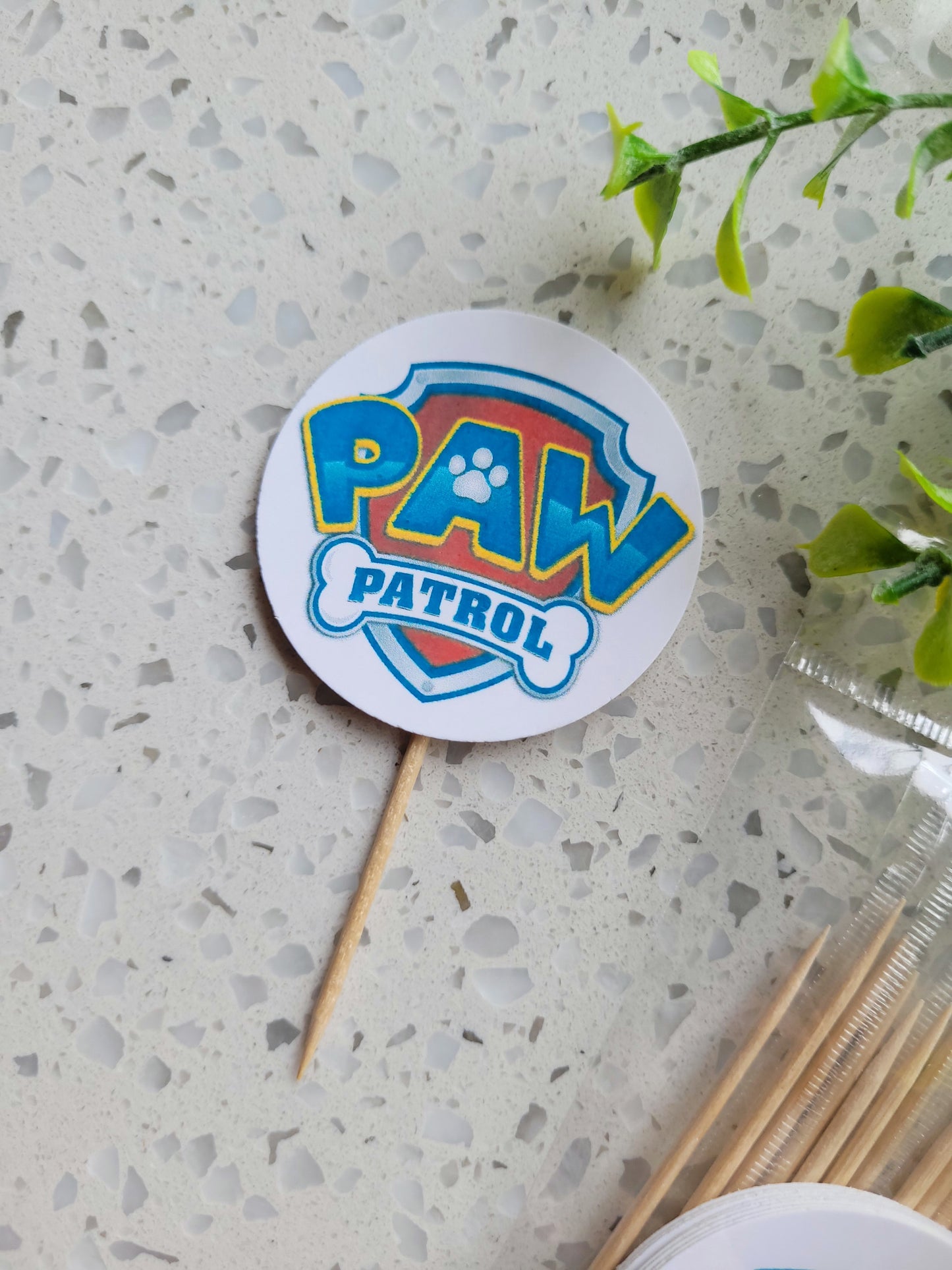 Paperboard Toppers Paw Patrol 12s #01