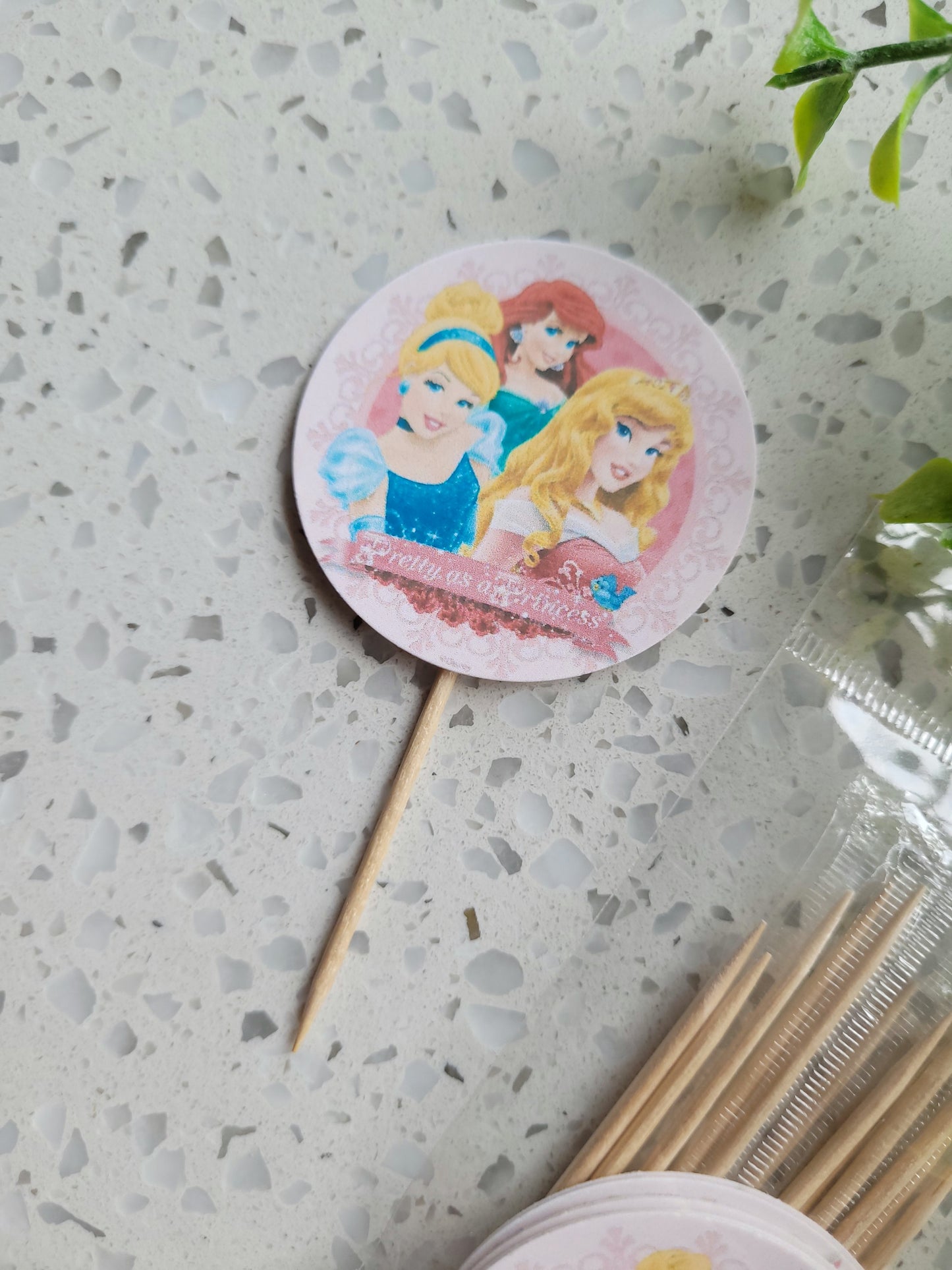 Paperboard Toppers Princesses 12s #03