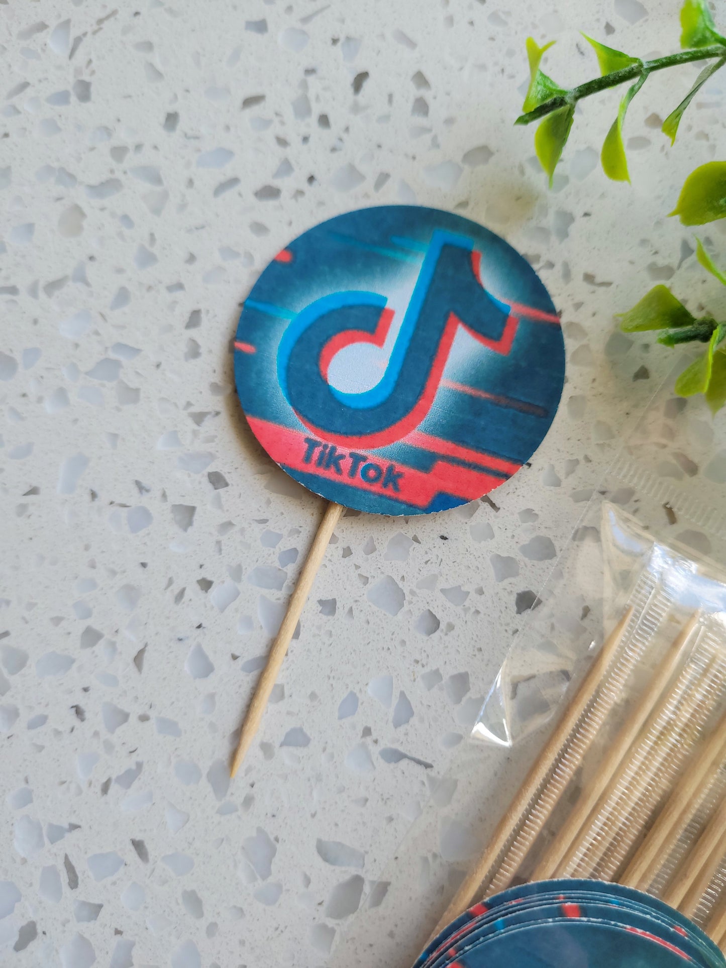 Paperboard Toppers Tik Tok 12s #01