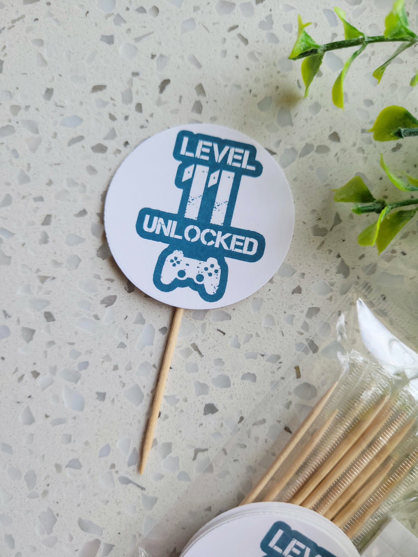Paperboard Toppers Gaming Level Up 11 12s #01