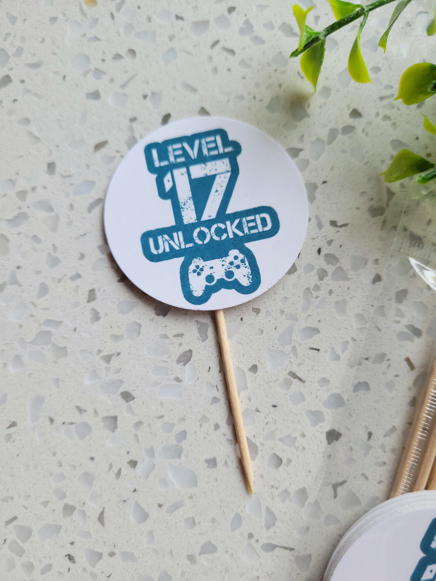 Paperboard Toppers Gaming Level Up 17 12s #01
