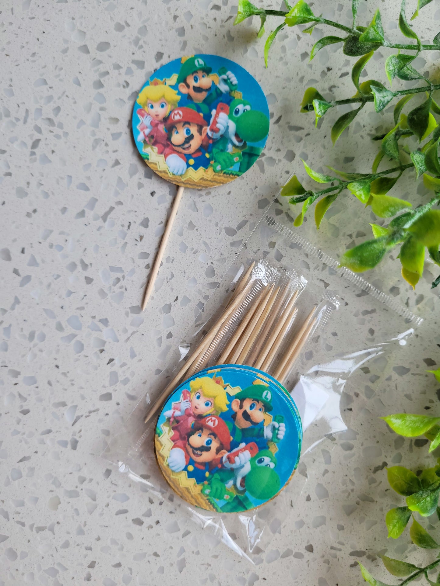 Paperboard Toppers Super Mario Bros 12s #02