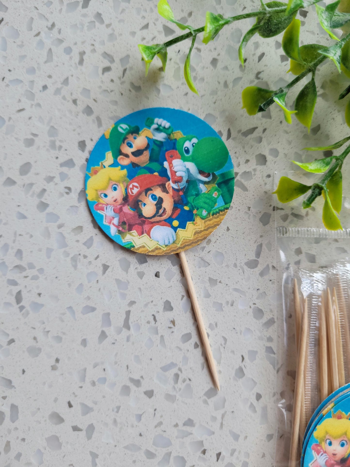 Paperboard Toppers Super Mario Bros 12s #02