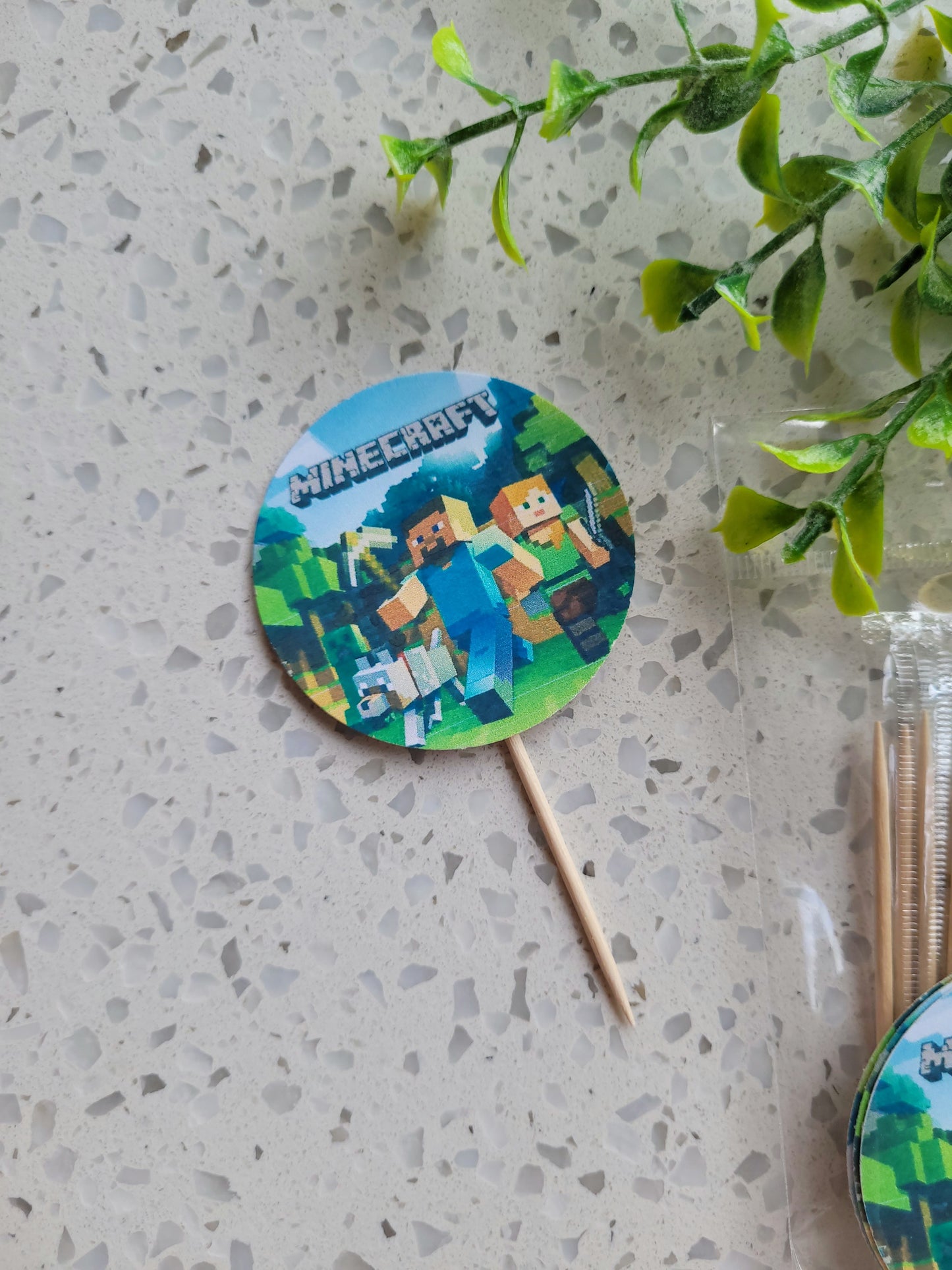 Paperboard Toppers Minecraft 12s #02