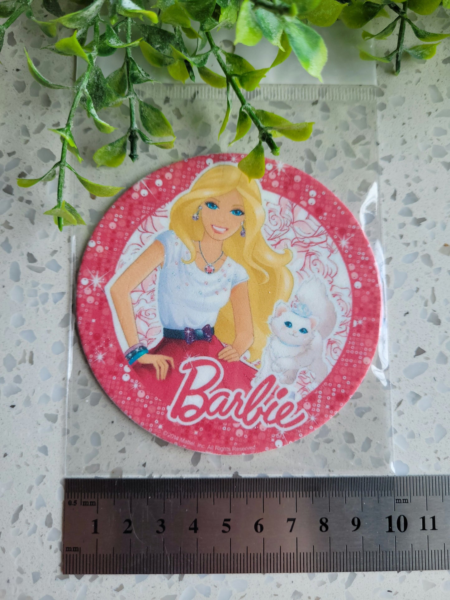 Assorted Size Fondant Topper Barbie #01
