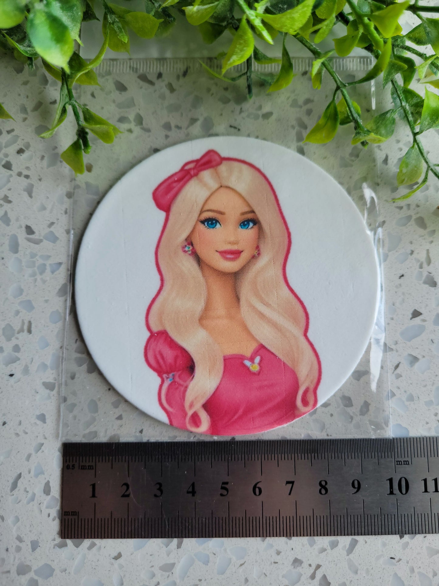 Assorted Size Fondant Topper Barbie #02