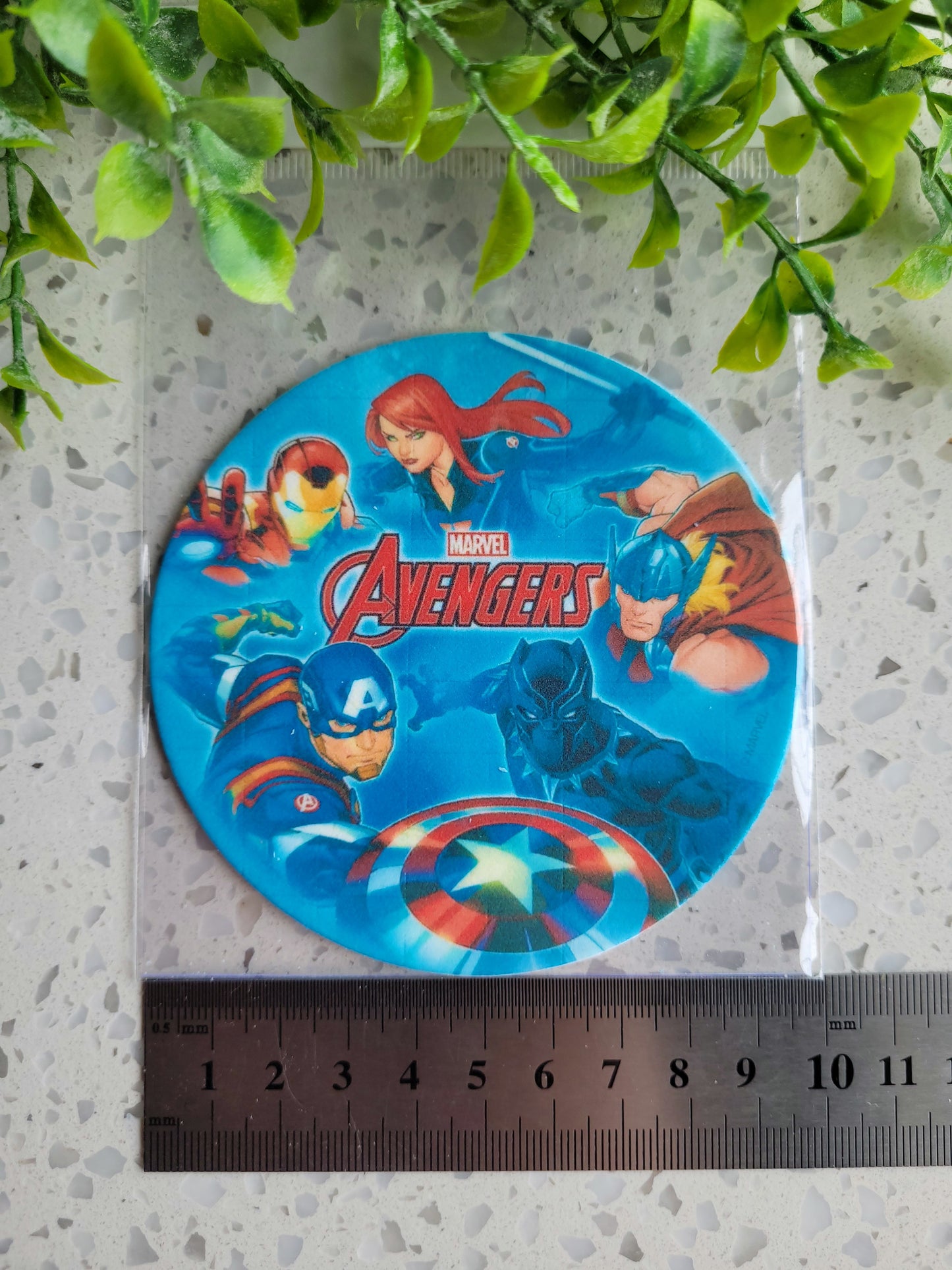 Assorted Size Fondant Topper Avengers #01