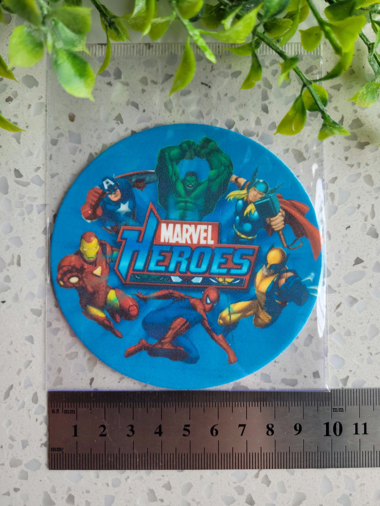 Assorted Size Fondant Topper Avengers #02