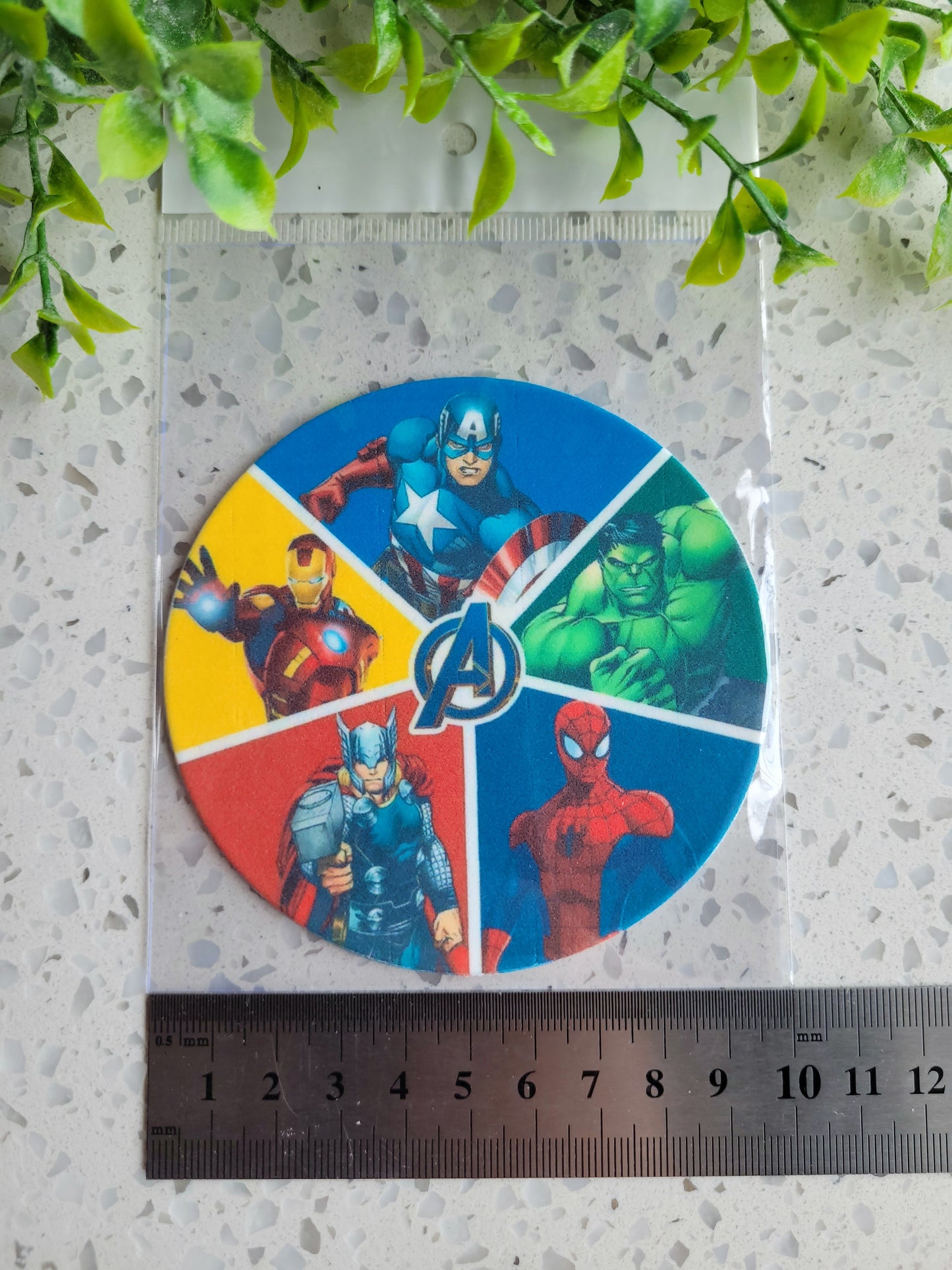 Assorted Size Fondant Topper Avengers #03