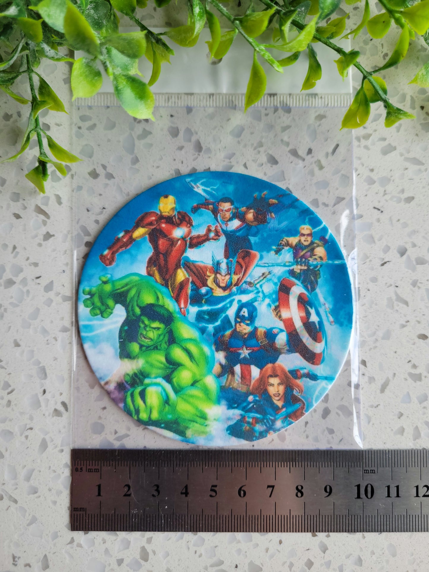 Assorted Size Fondant Topper Avengers #04