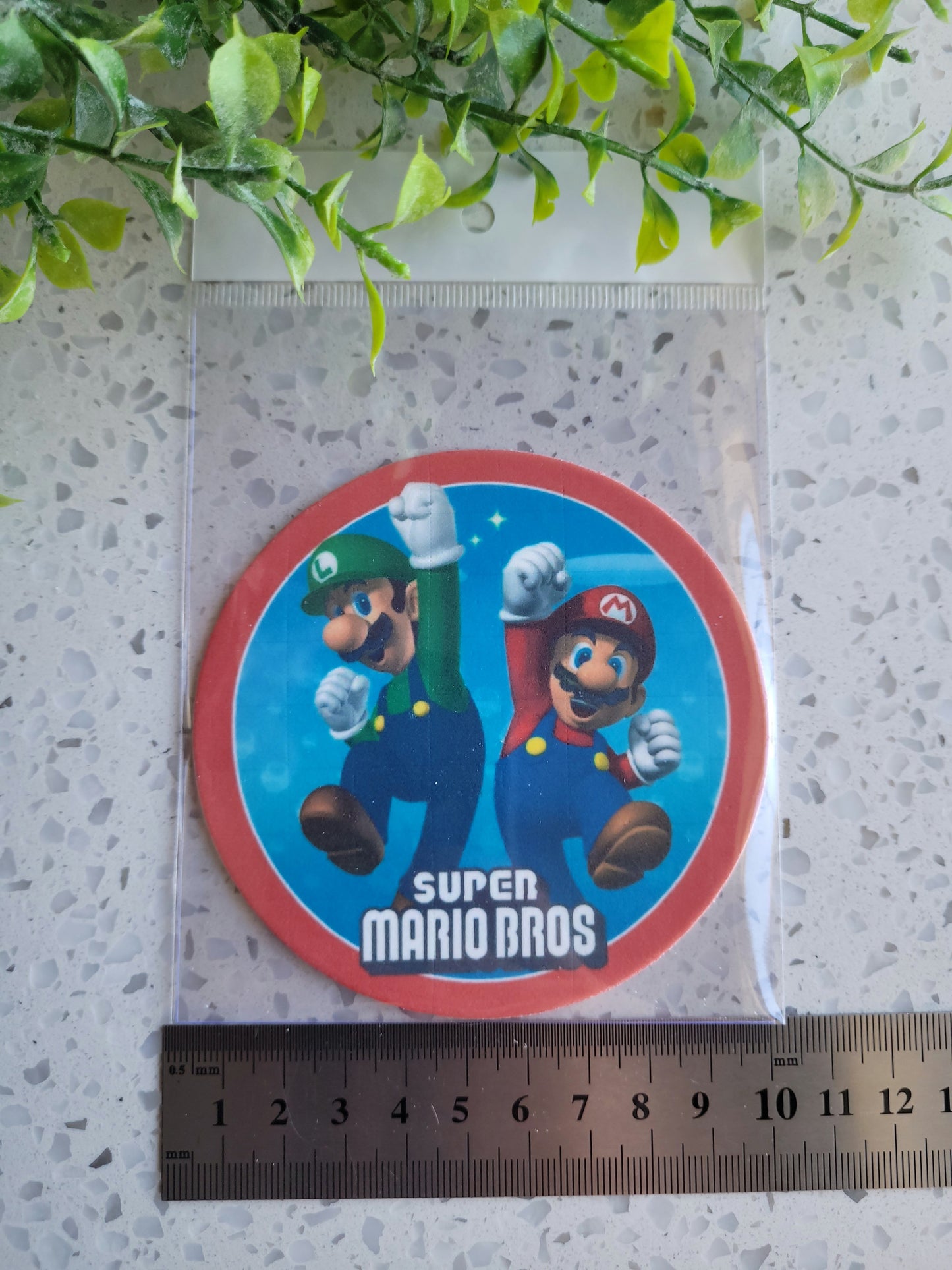 Assorted Size Fondant Topper Super Mario Bros #03