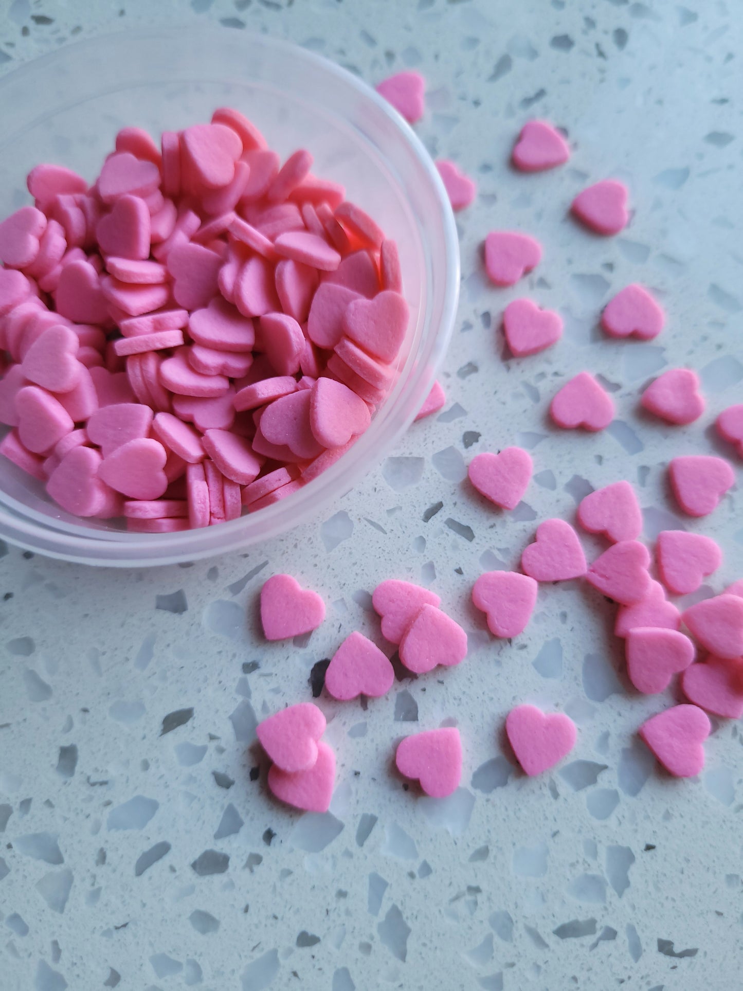 Confetti Cake Sprinkles Hearts - Pink 20g (Copy)