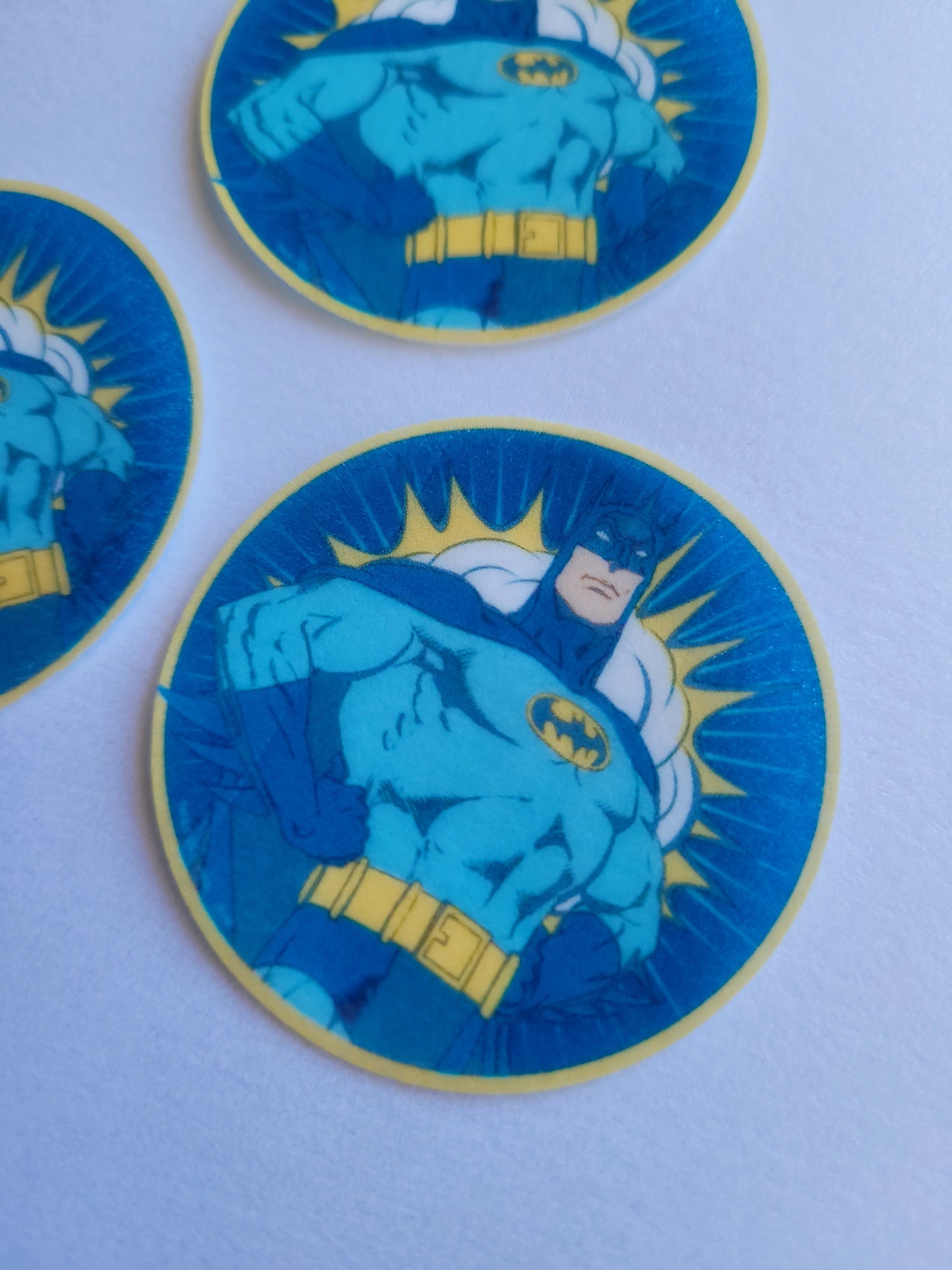 Edible Wafer Paper Pre-cut Toppers Batman #03