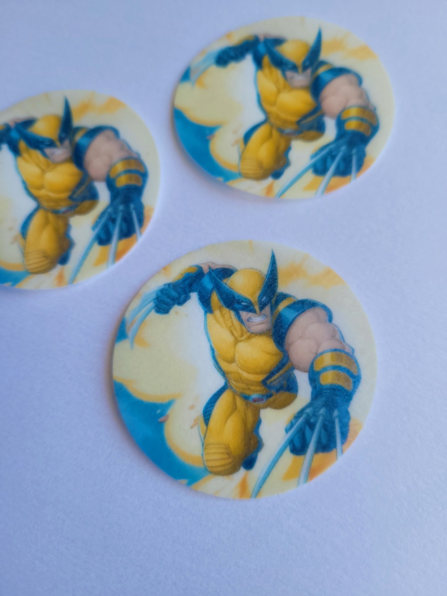 Edible Wafer Paper Pre-cut Toppers Wolverine #02