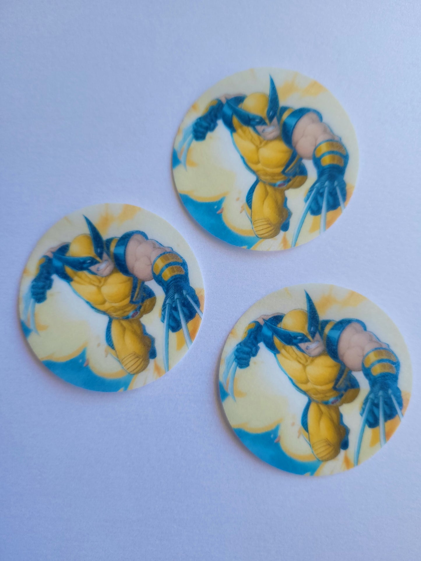 Edible Wafer Paper Pre-cut Toppers Wolverine #02