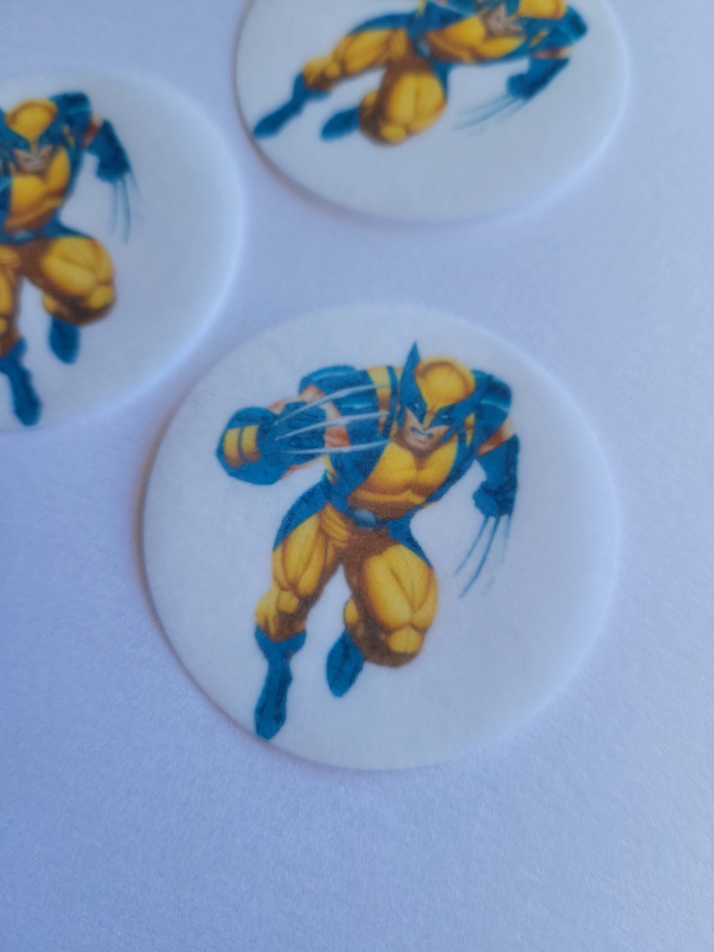 Edible Wafer Paper Pre-cut Toppers Wolverine #01