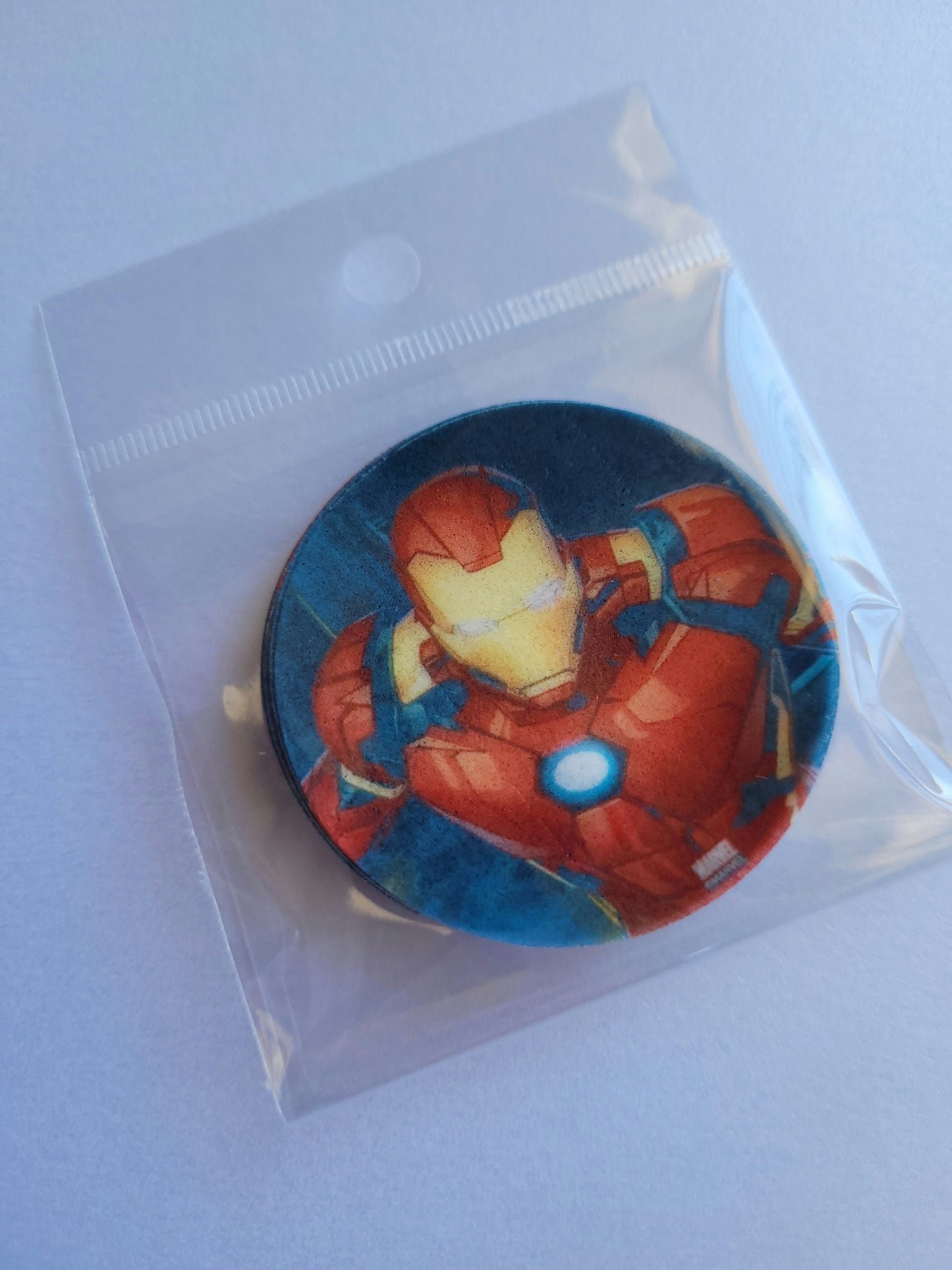 Edible Wafer Paper Pre-cut Toppers Iron man #01
