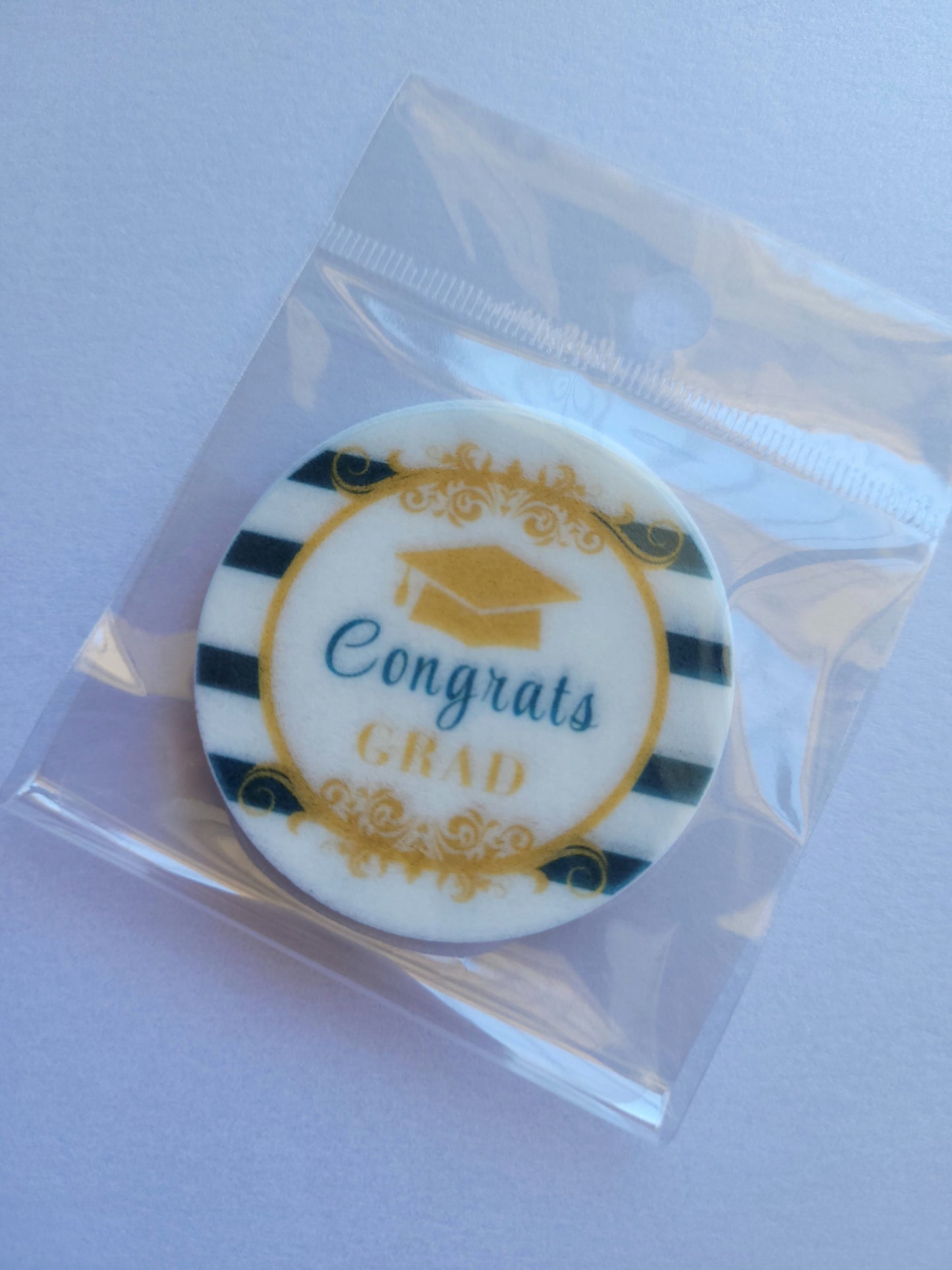 Edible Wafer Paper Pre-cut Toppers Graduation #02