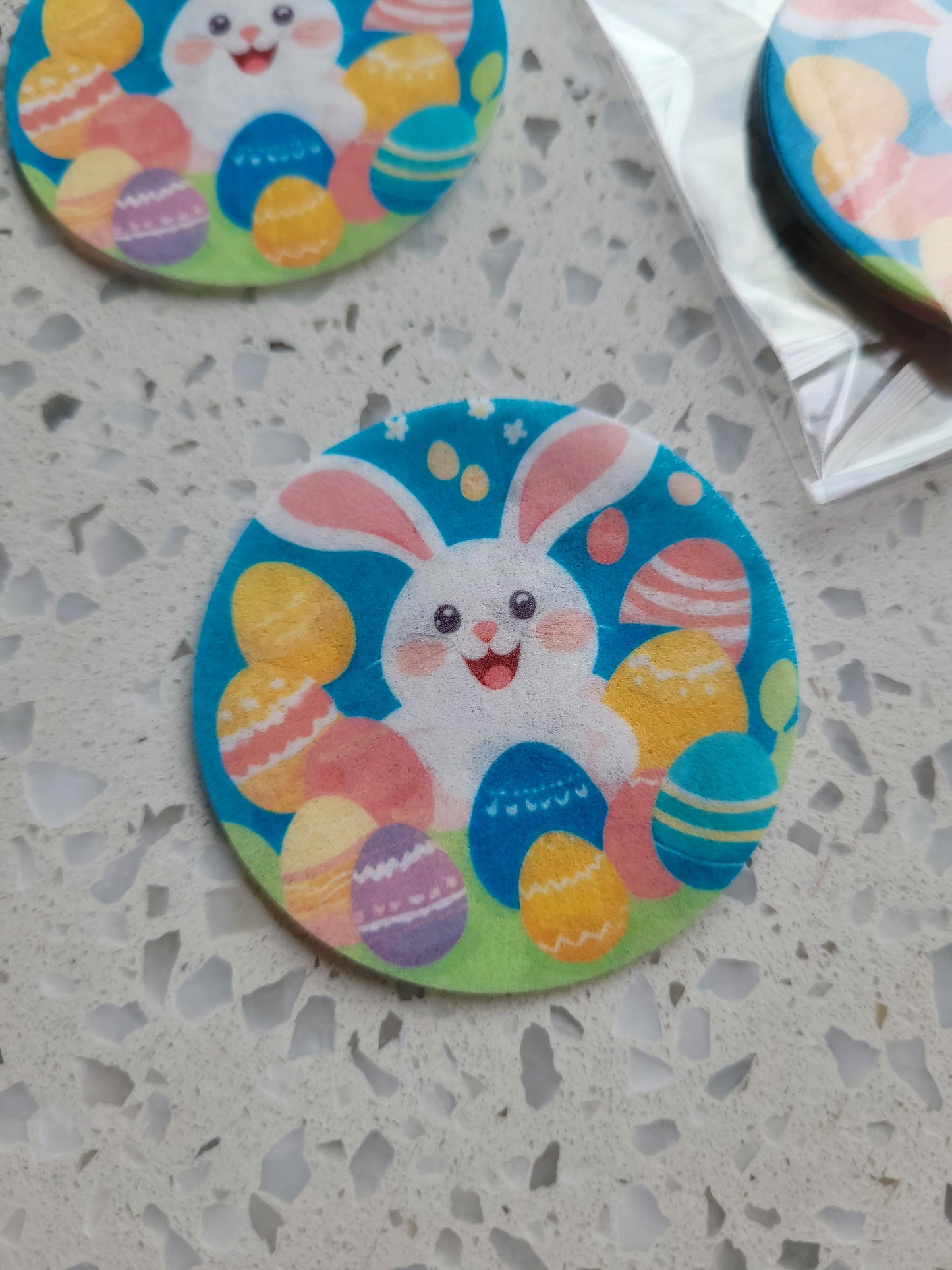 Edible Wafer Paper Pre-cut Toppers Easter #04