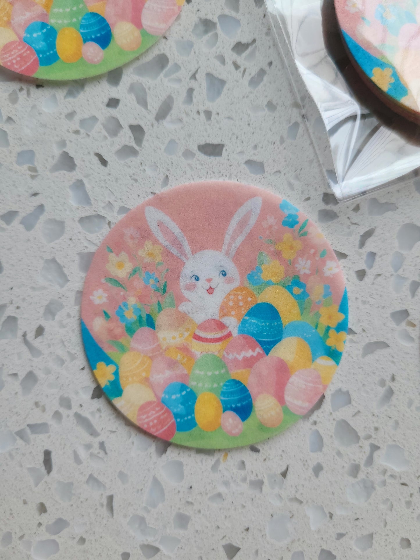 Edible Wafer Paper Pre-cut Toppers Easter #06