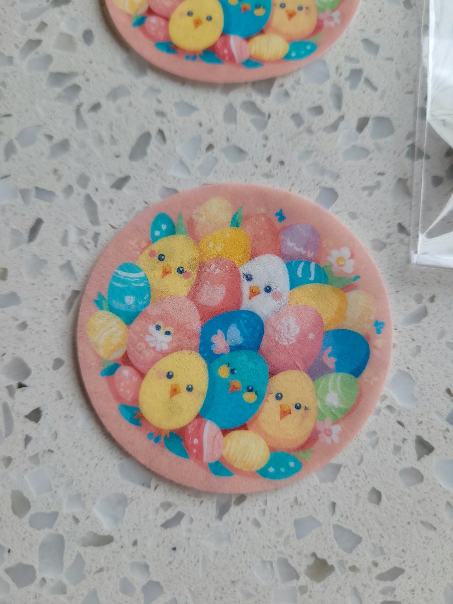 Edible Wafer Paper Pre-cut Toppers Easter #07