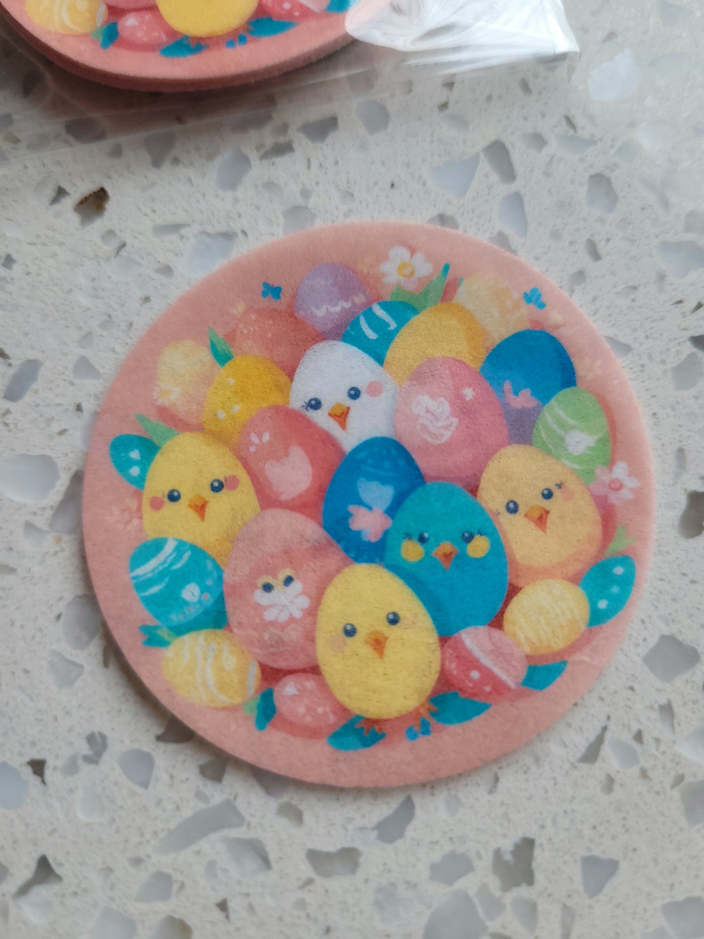 Edible Wafer Paper Pre-cut Toppers Easter #07