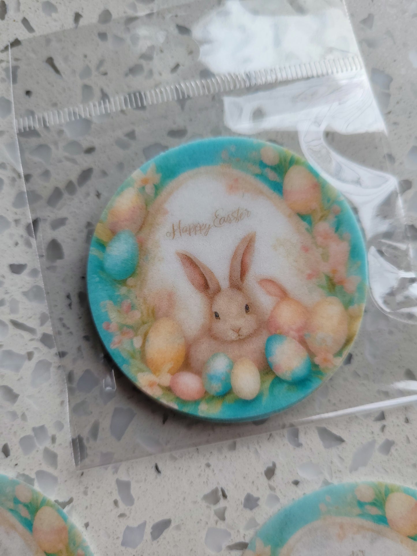 Edible Wafer Paper Pre-cut Toppers Easter #09