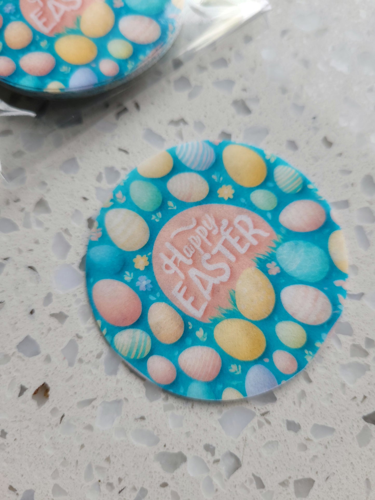 Edible Wafer Paper Pre-cut Toppers Easter #10