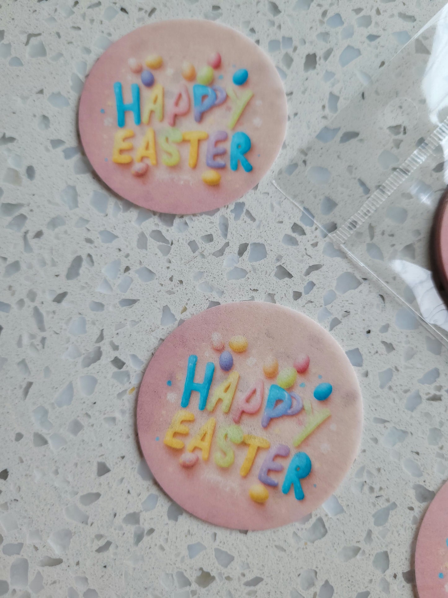 Edible Wafer Paper Pre-cut Toppers Easter #11