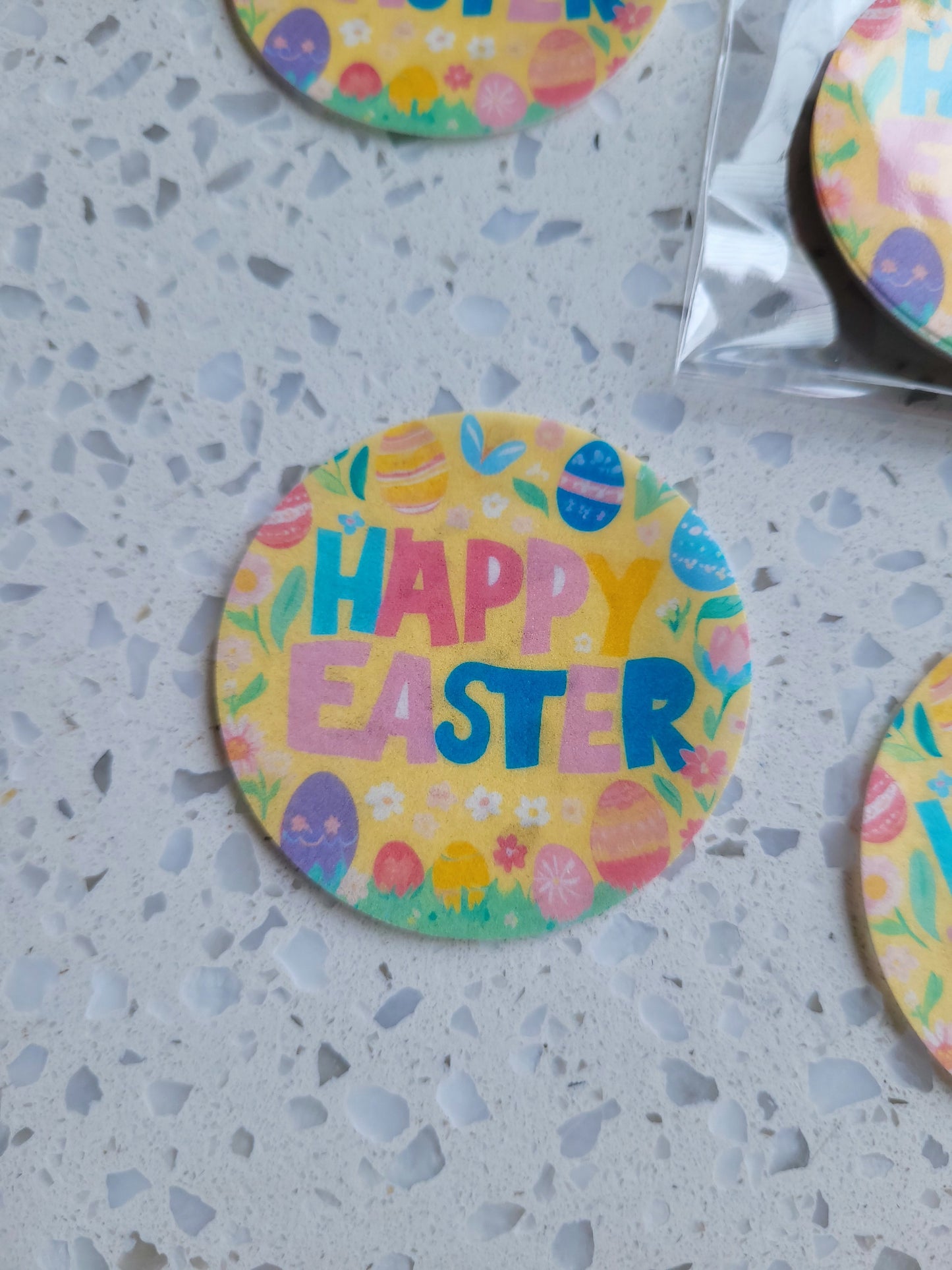 Edible Wafer Paper Pre-cut Toppers Easter #13