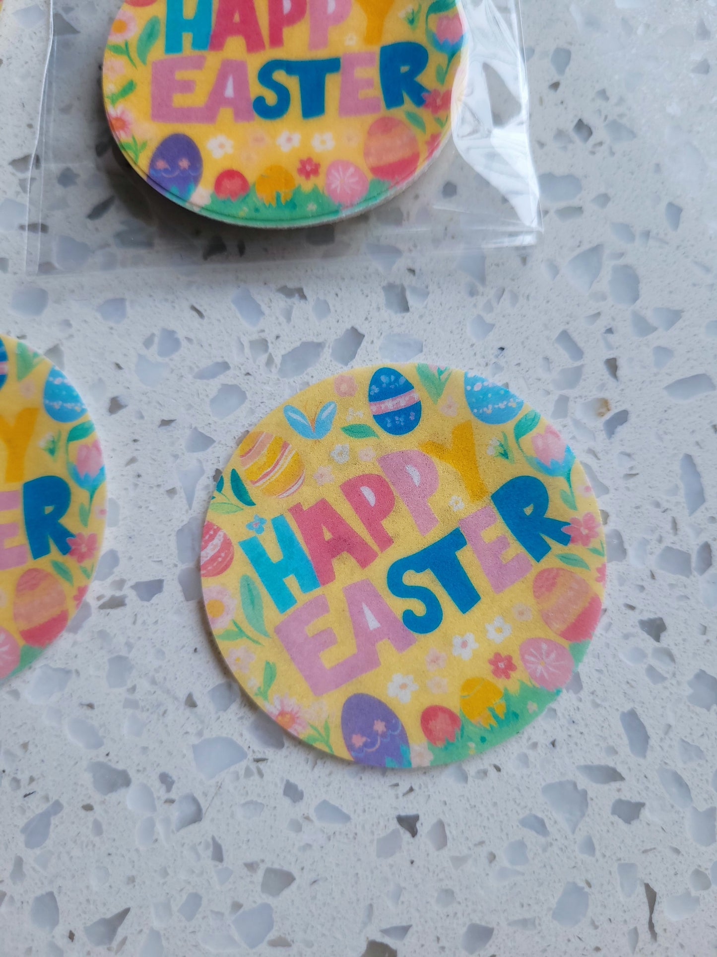 Edible Wafer Paper Pre-cut Toppers Easter #13