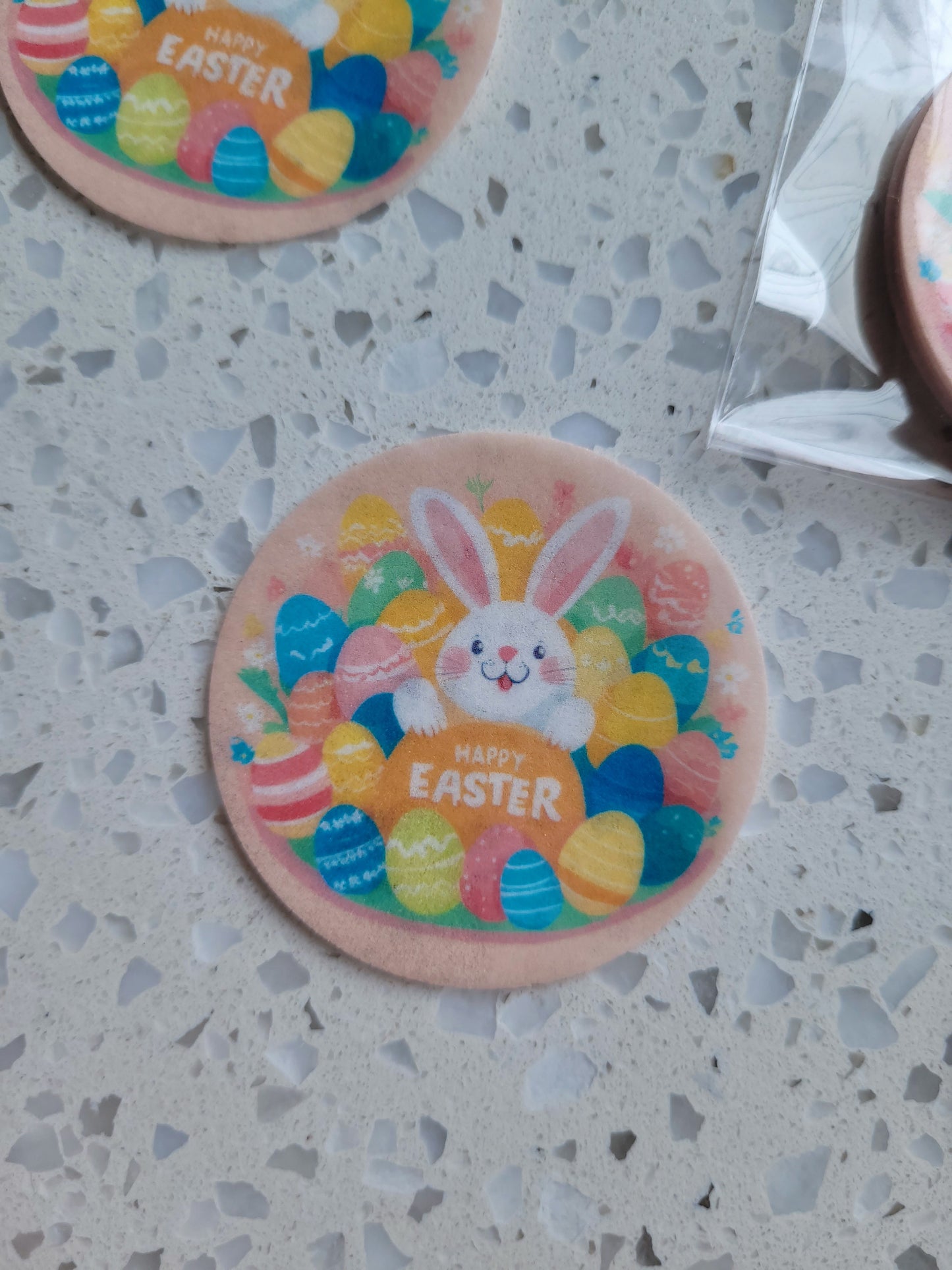 Edible Wafer Paper Pre-cut Toppers Easter #14