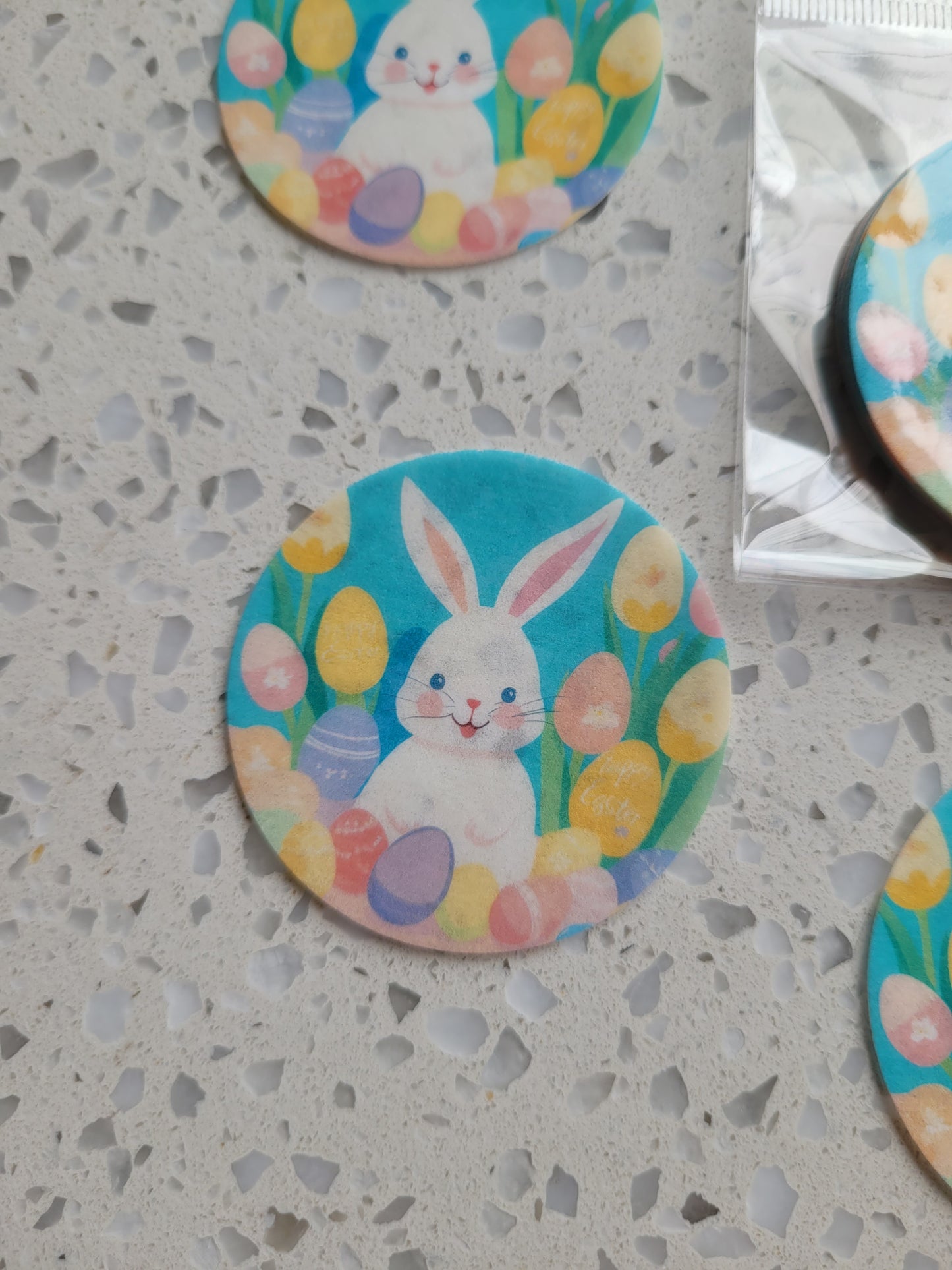 Edible Wafer Paper Pre-cut Toppers Easter #15