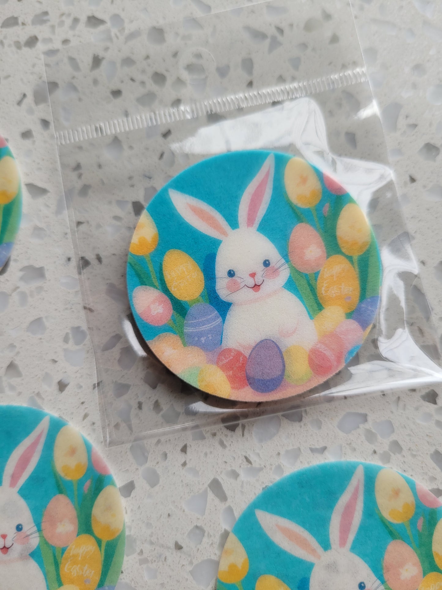 Edible Wafer Paper Pre-cut Toppers Easter #15