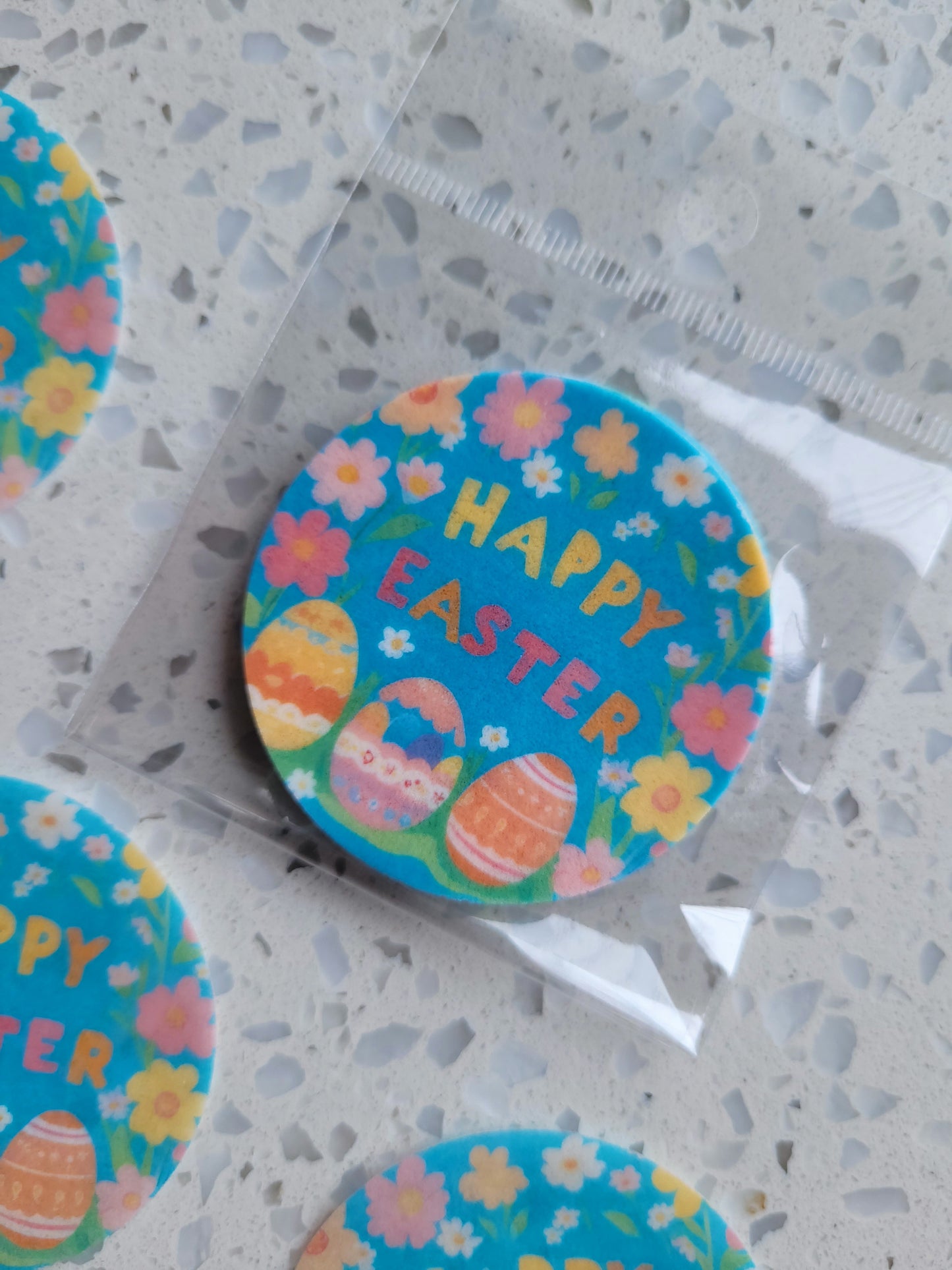 Edible Wafer Paper Pre-cut Toppers Easter #16