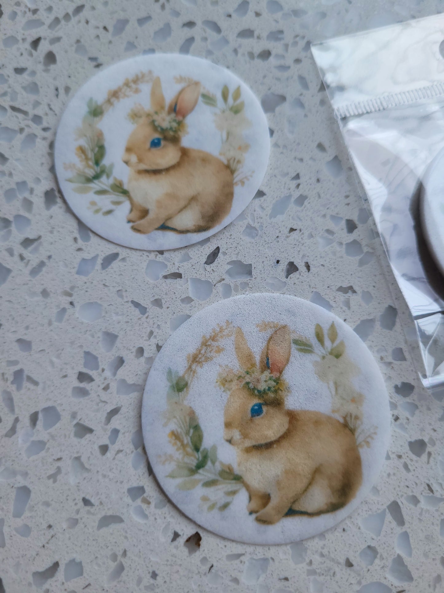 Edible Wafer Paper Pre-cut Toppers Easter #17