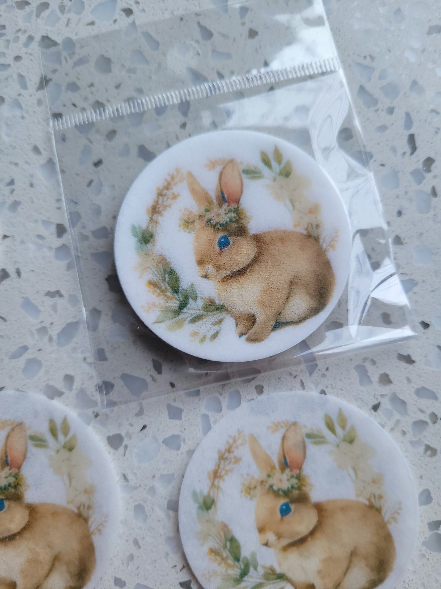 Edible Wafer Paper Pre-cut Toppers Easter #17