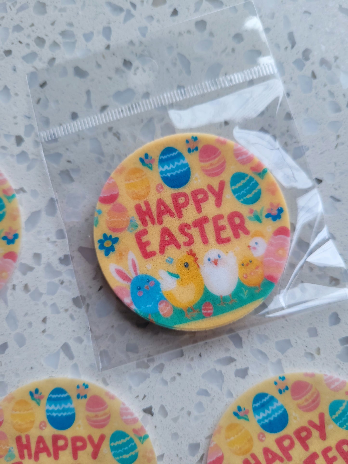 Edible Wafer Paper Pre-cut Toppers Easter #21